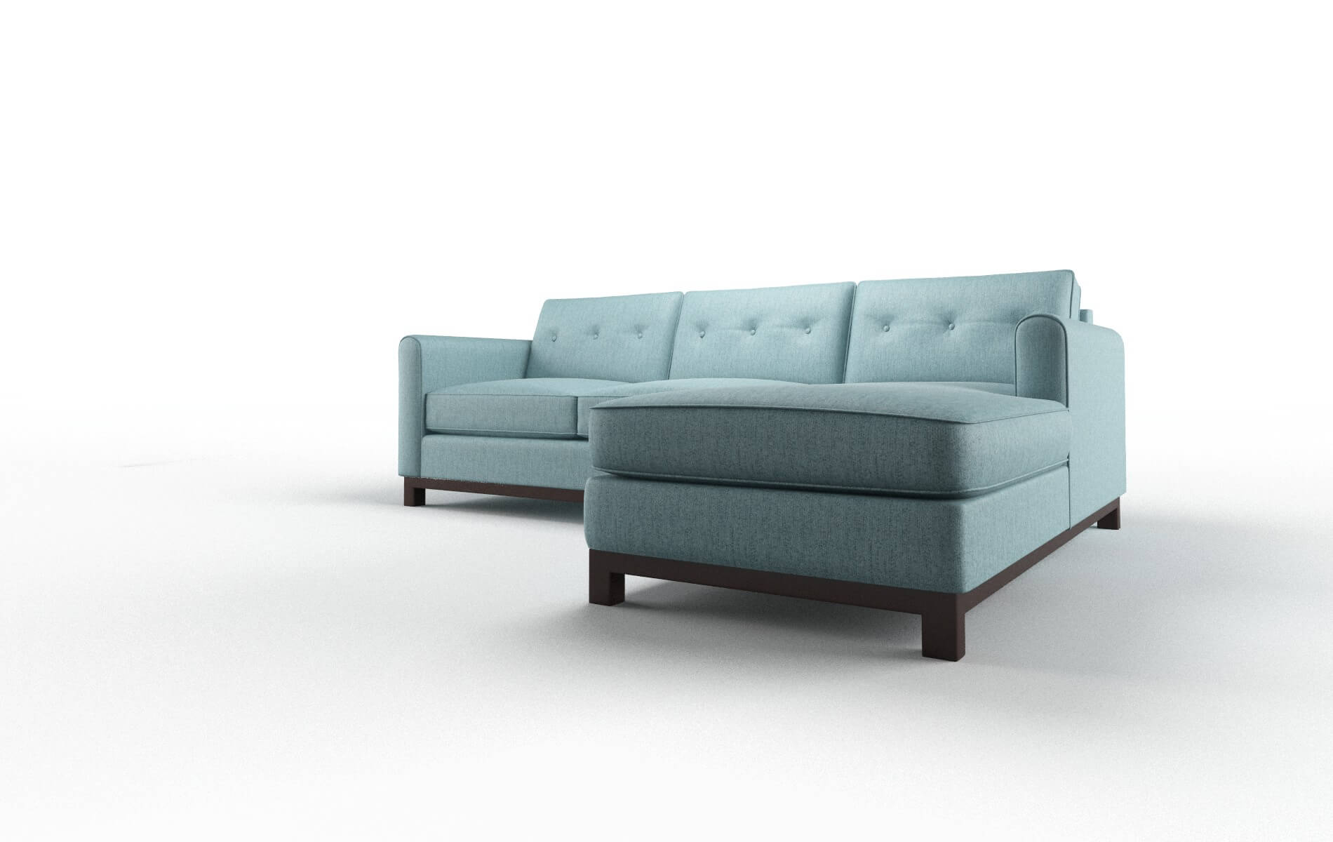 Rio Sasha Teal Panel espresso legs 4