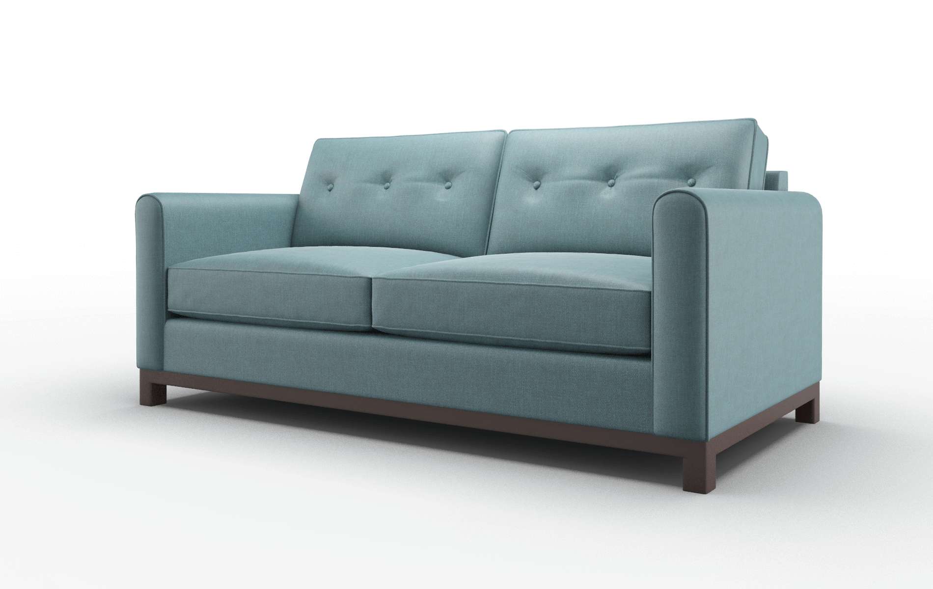 Rio Simplex Blue_moon Sofa espresso legs 4