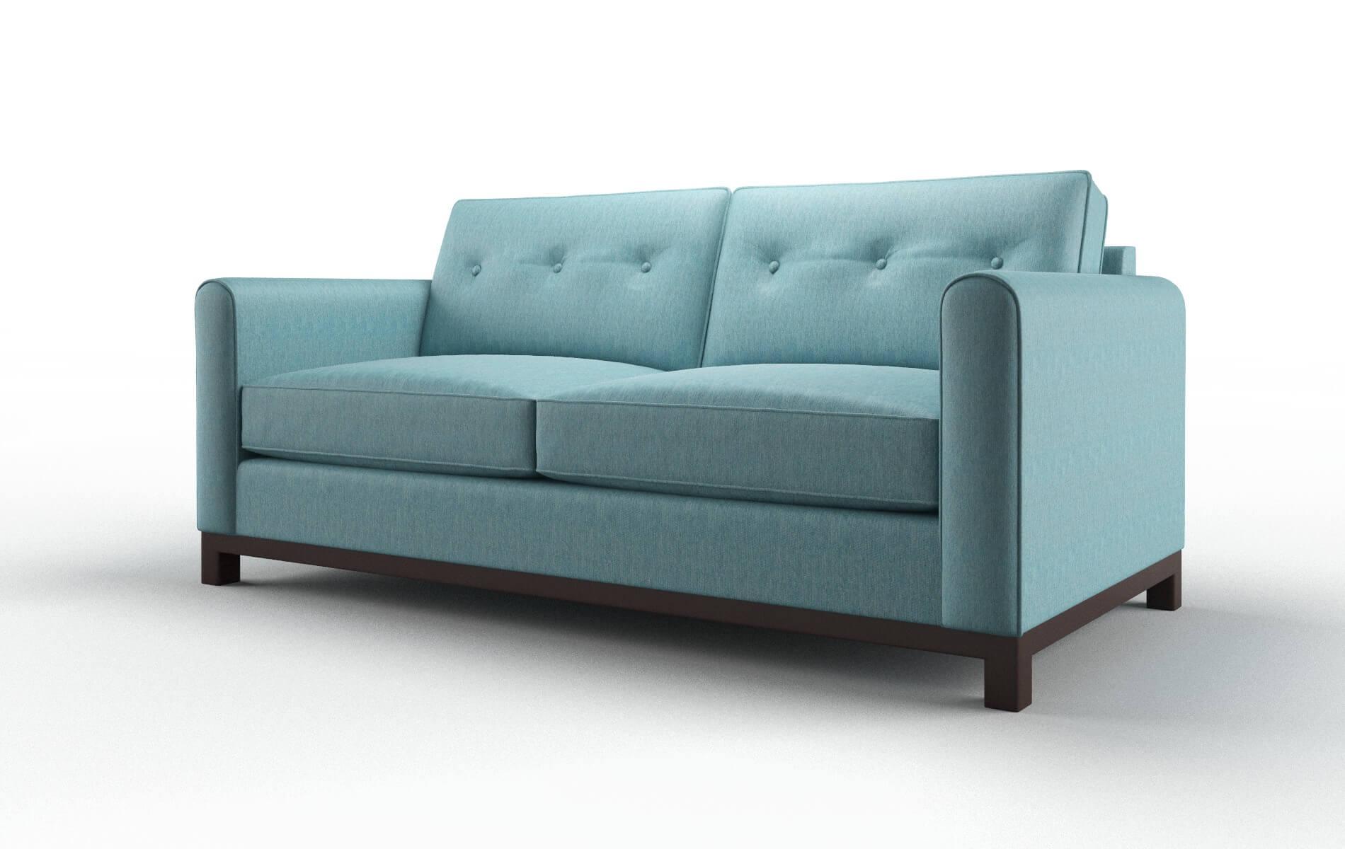 Rio Sorrento Denim Sofa espresso legs 4