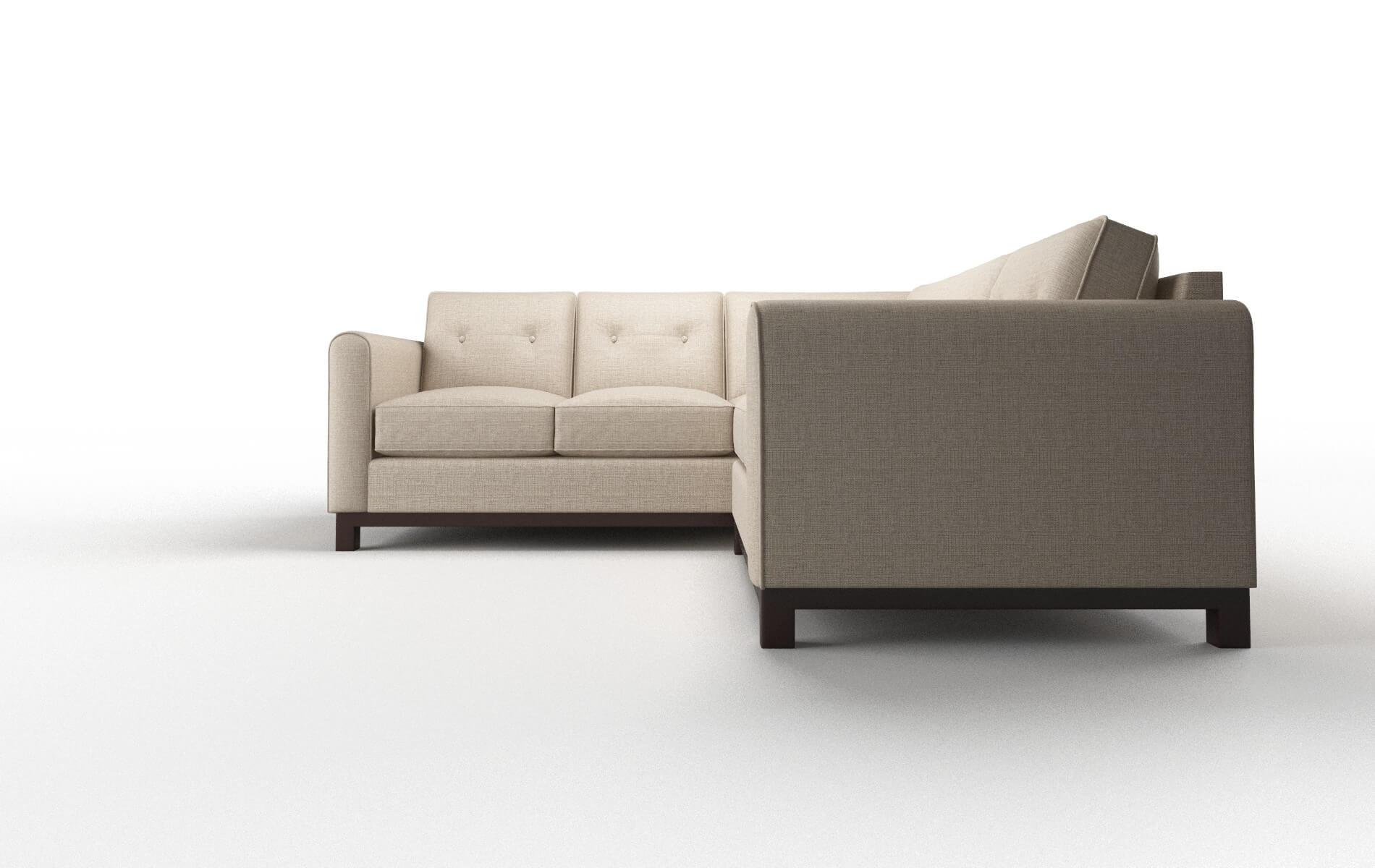 Rio Sosoftness 74 Sectional espresso legs 5
