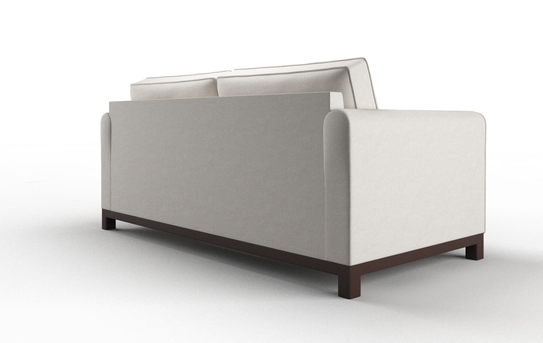 Rio Suave Dove Sofa espresso legs 5