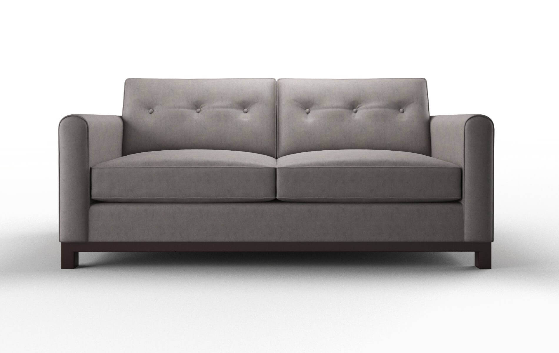 Rio Suave Slate Sofa espresso legs 1