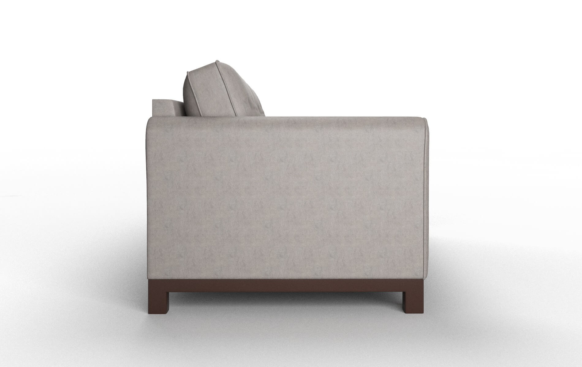 Rio Suave Slate Sofa espresso legs 3