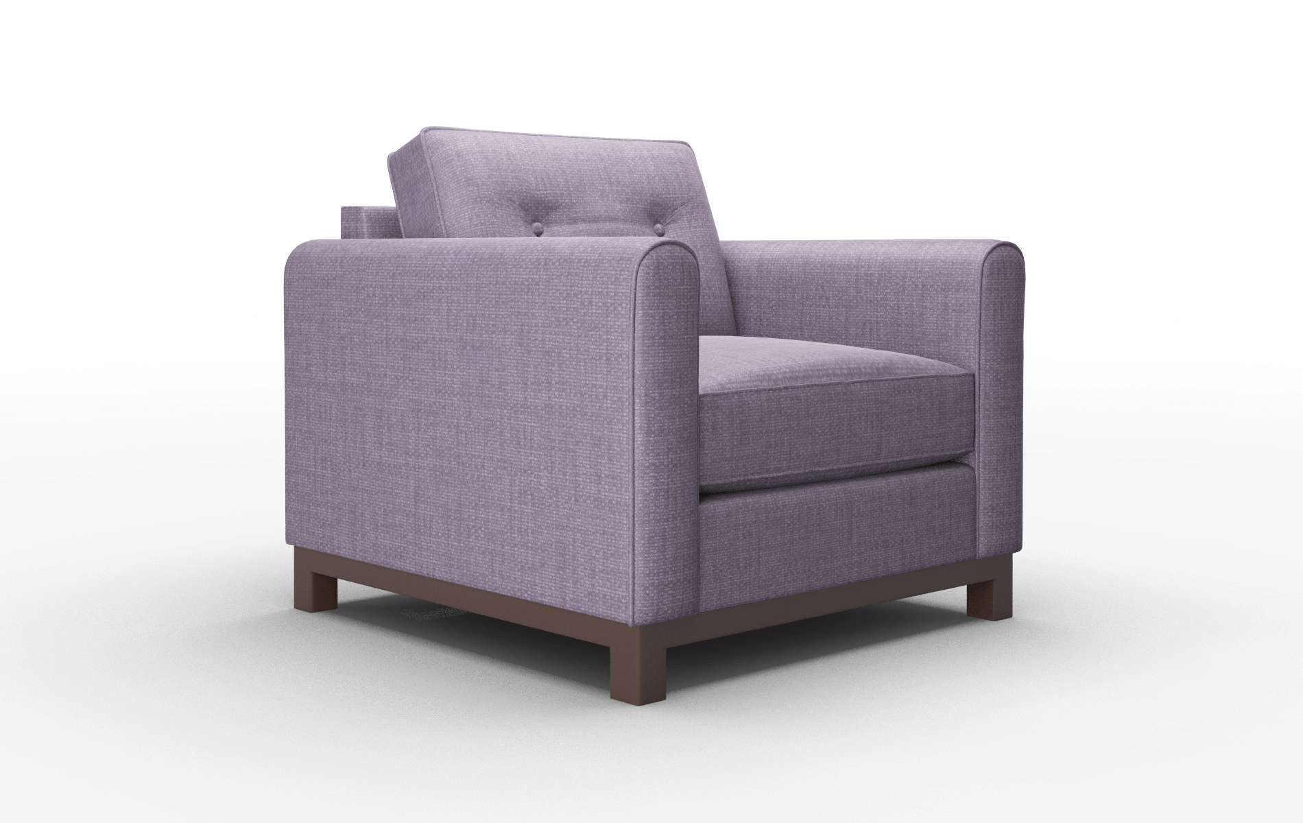 Rio Tess Blackberry Chair espresso legs 2