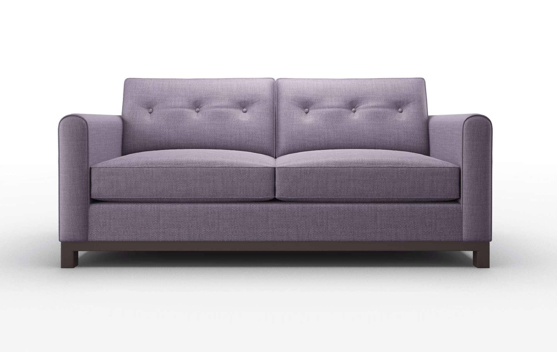 Rio Tess Blackberry Sofa espresso legs 1