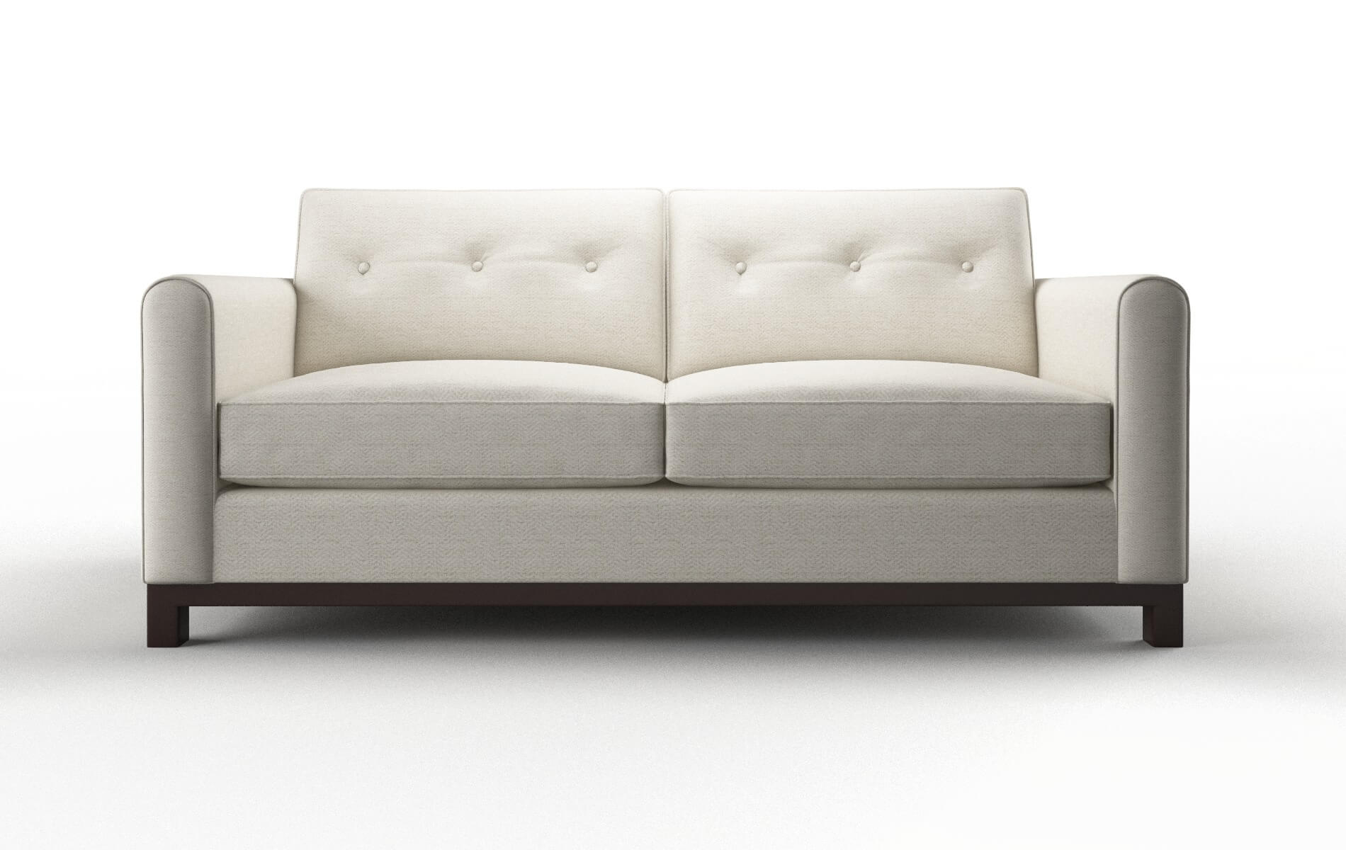 Rio Venus Cream Sofa espresso legs 1