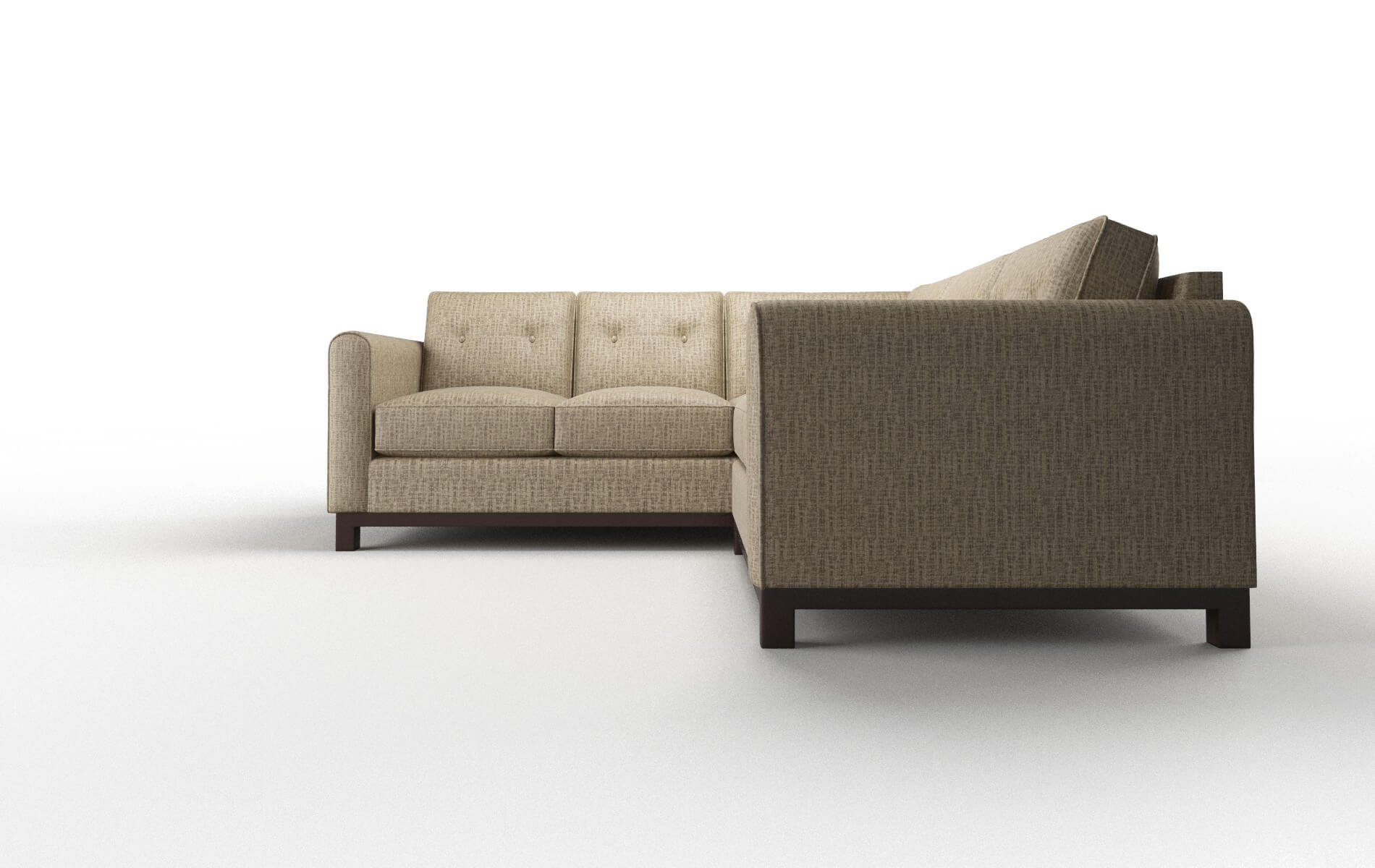 Rio Venus Mocha Sectional espresso legs 5