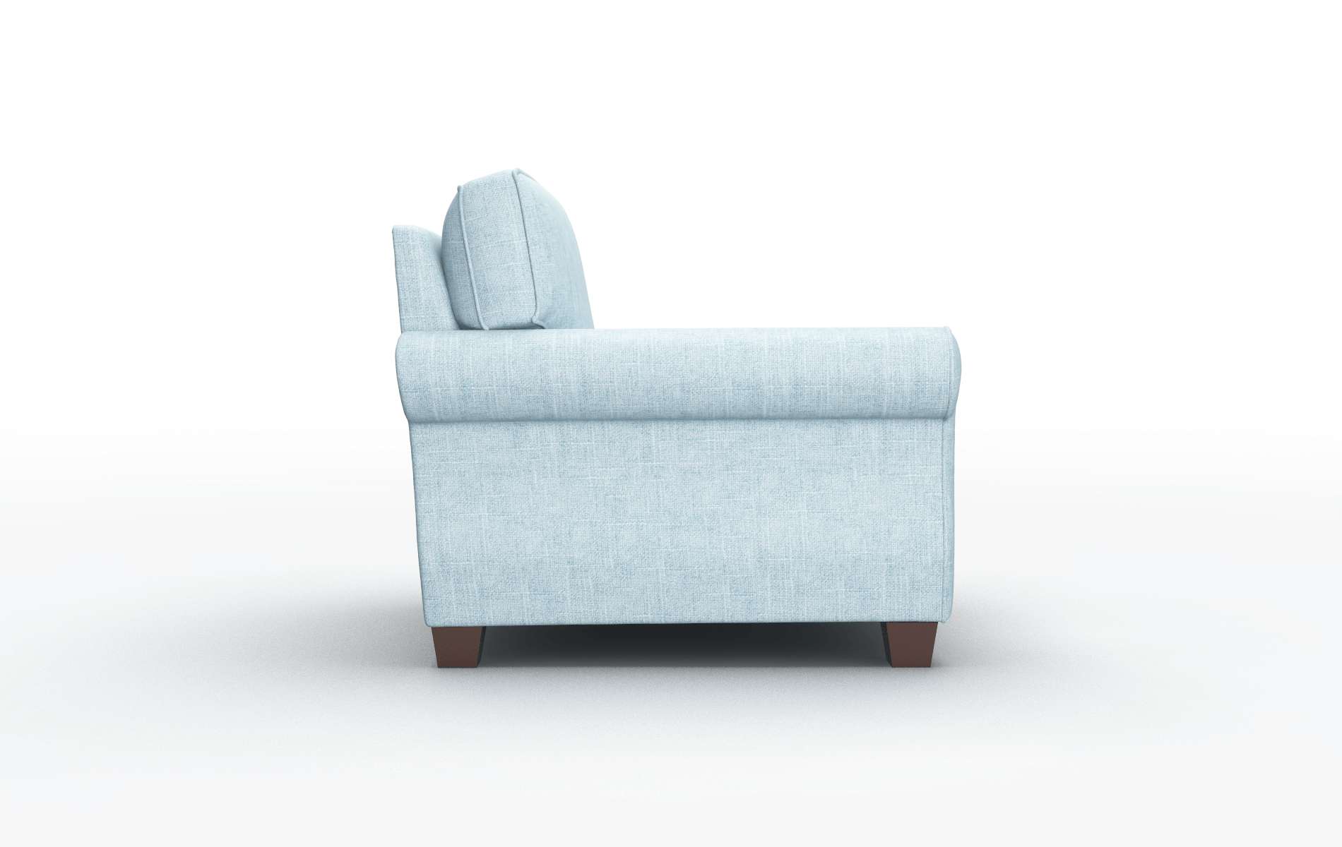 Rome Atlas Turquoise Chair espresso legs 3