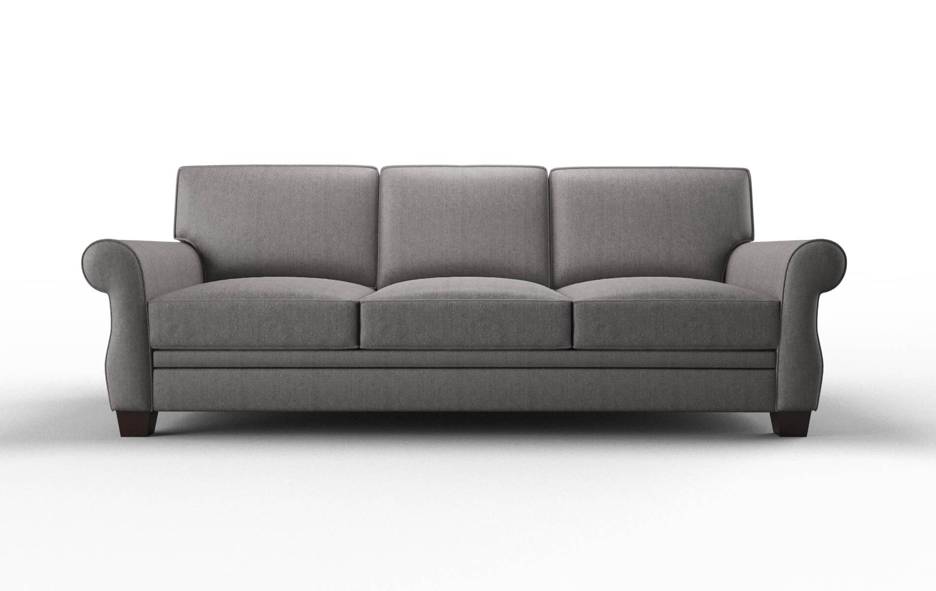 Rome Atlas_plz Silver Sofa espresso legs 1