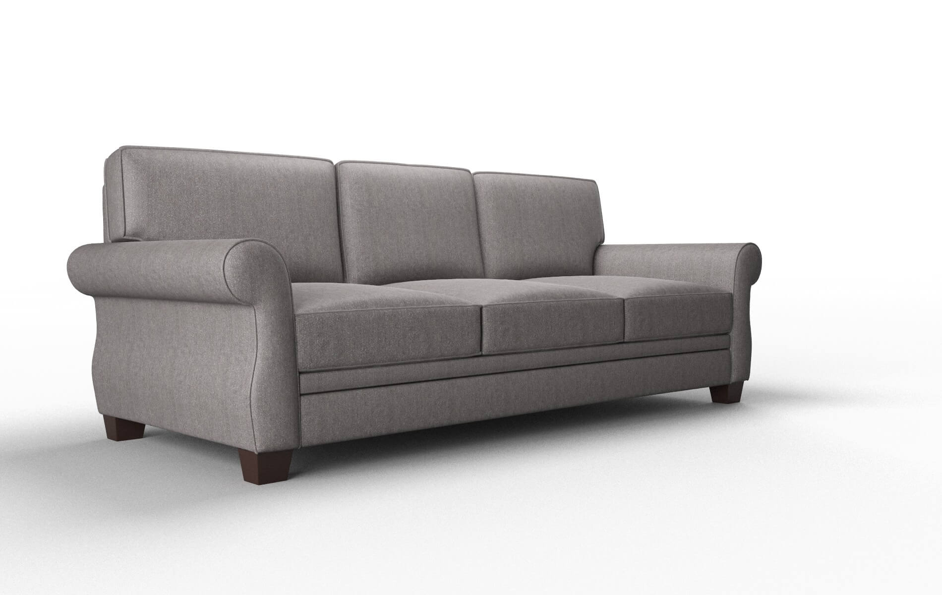Rome Atlas_plz Silver Sofa espresso legs 2