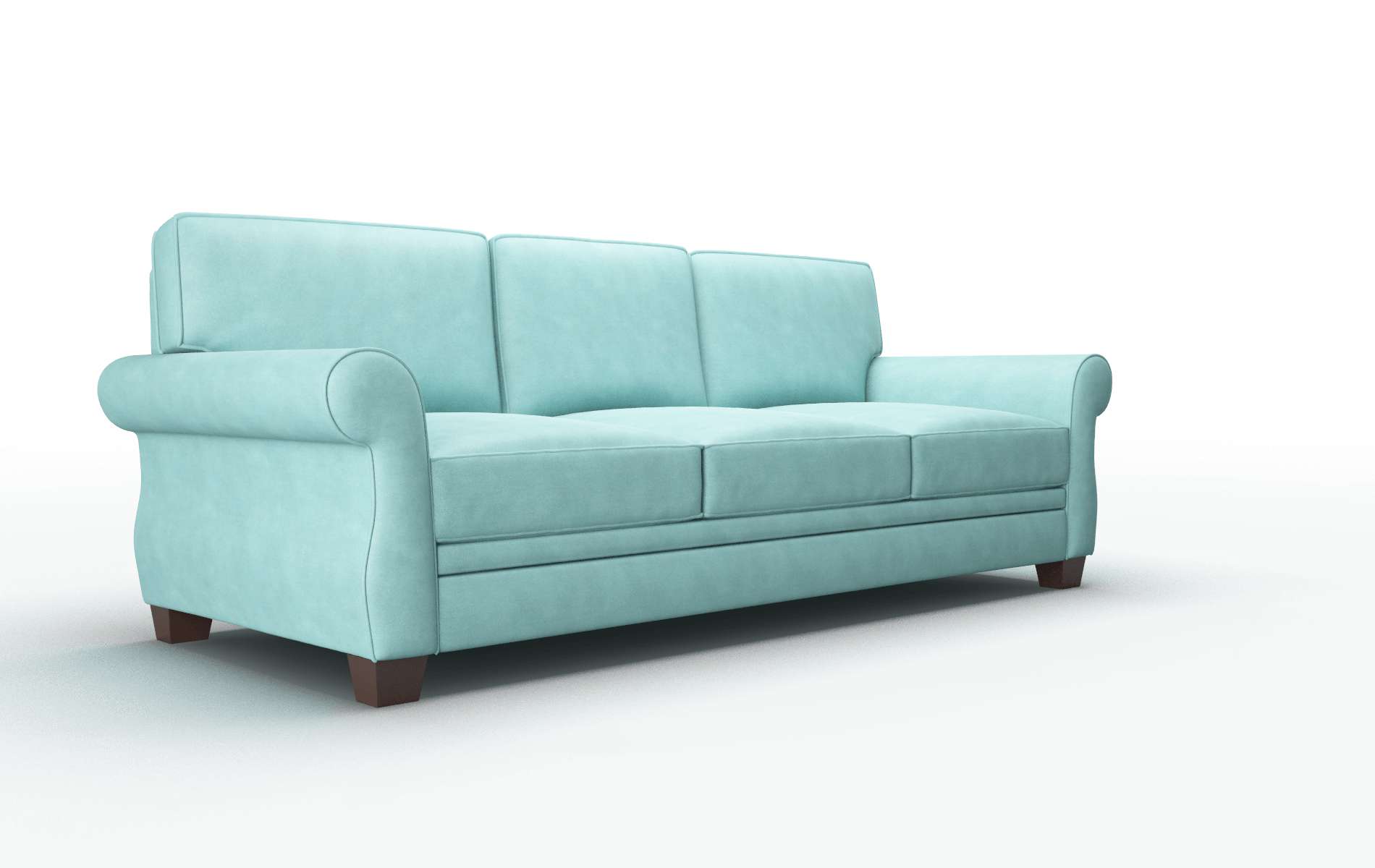 Rome Avalon_hp Aqua Sofa espresso legs 2