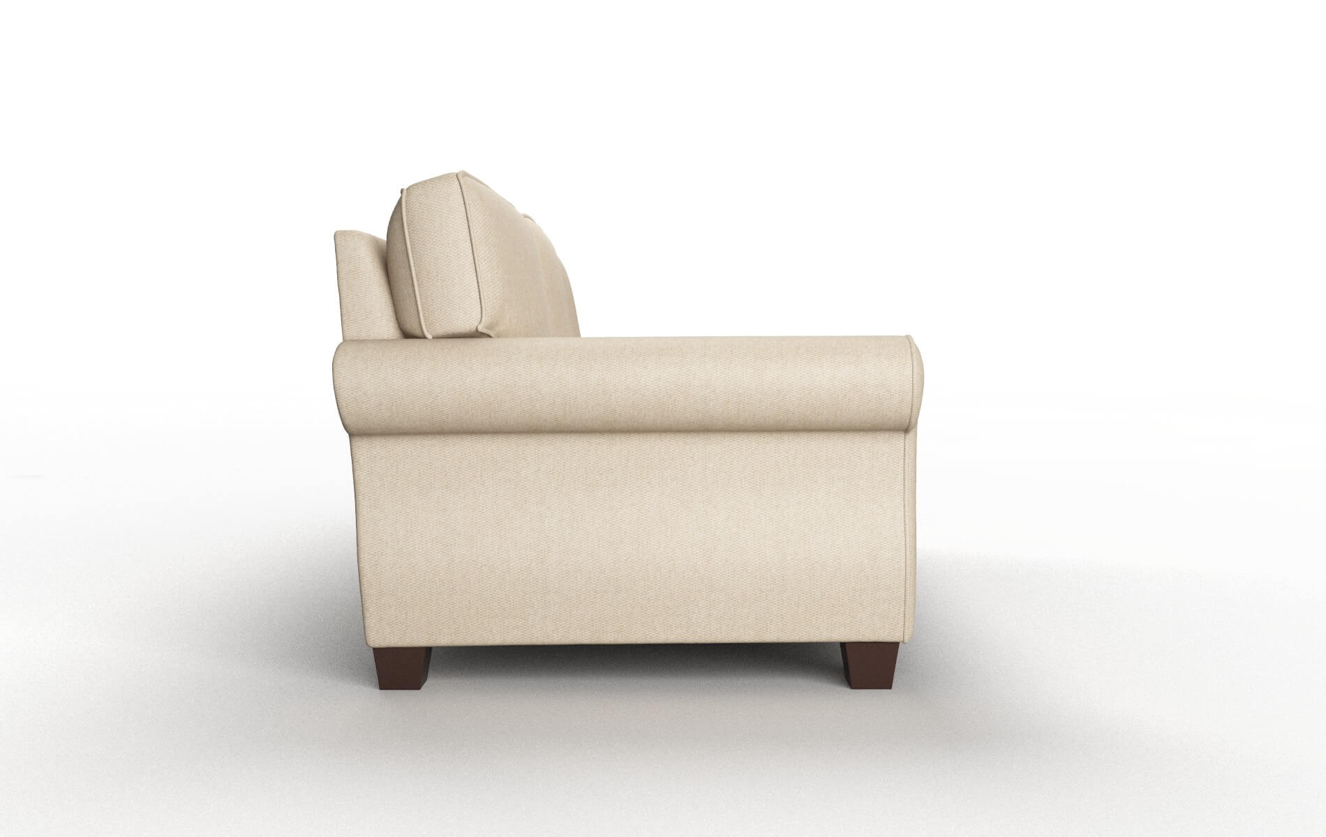 Rome Avenger Burlap Sofa espresso legs 3