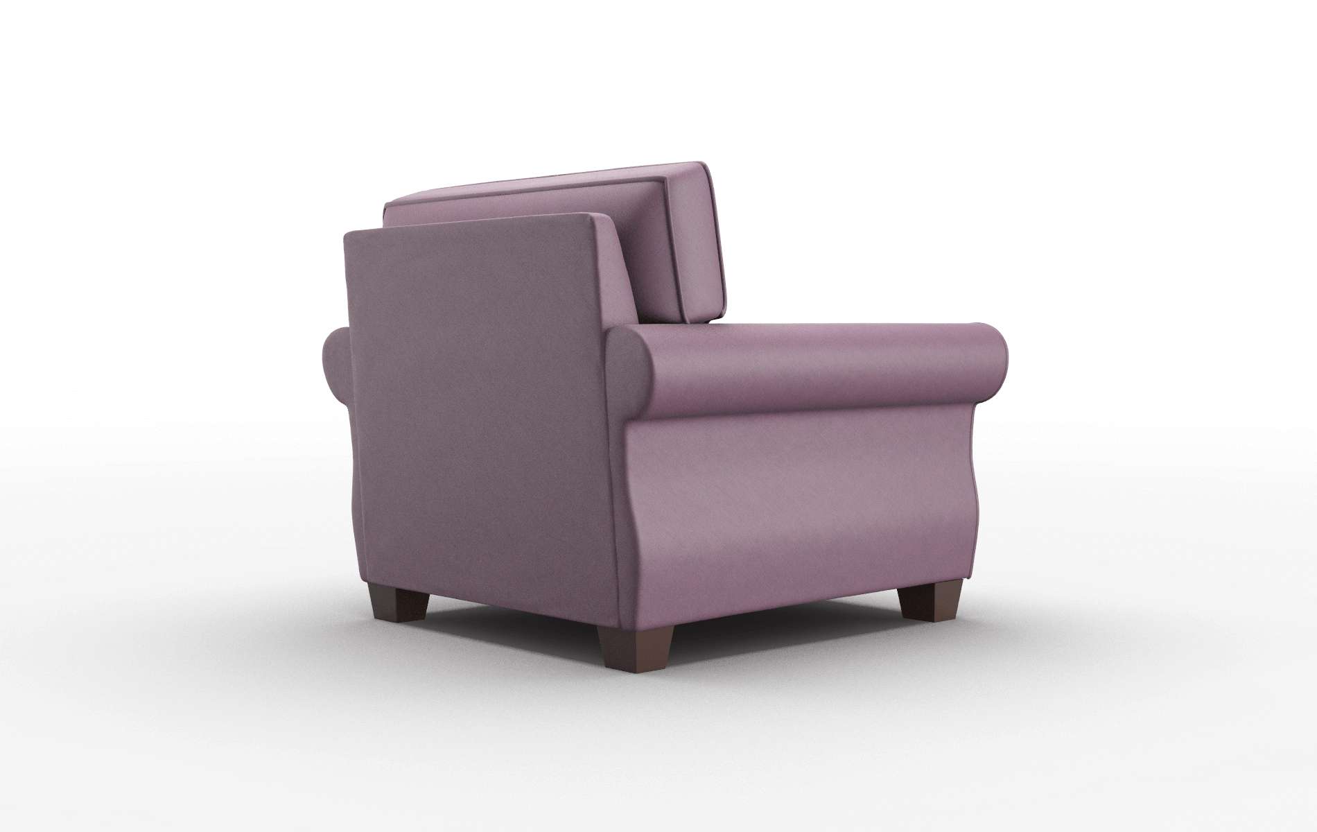 Rome Bella Aubergine Chair espresso legs 5