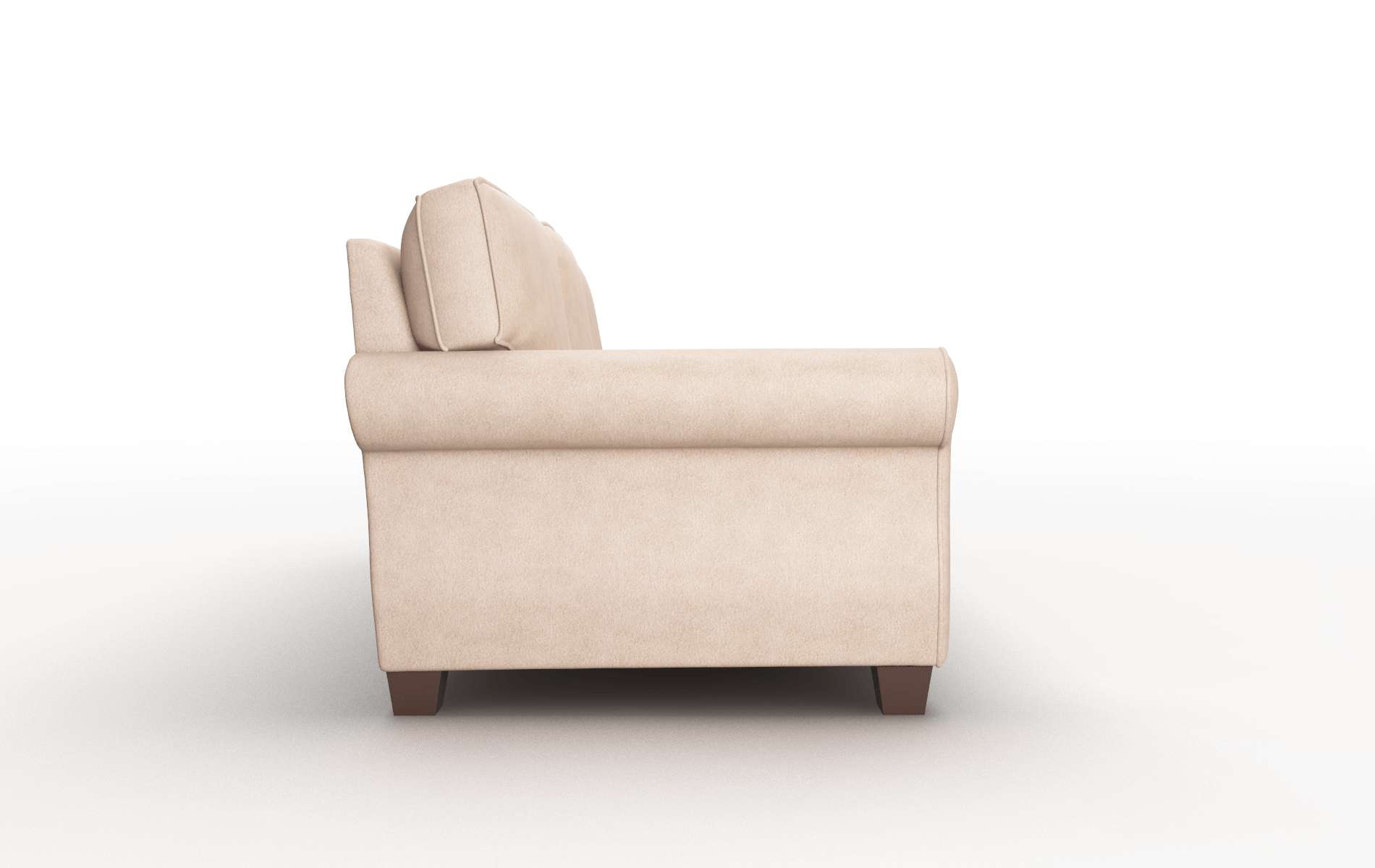 Rome Bella Cocoa Sofa espresso legs 3