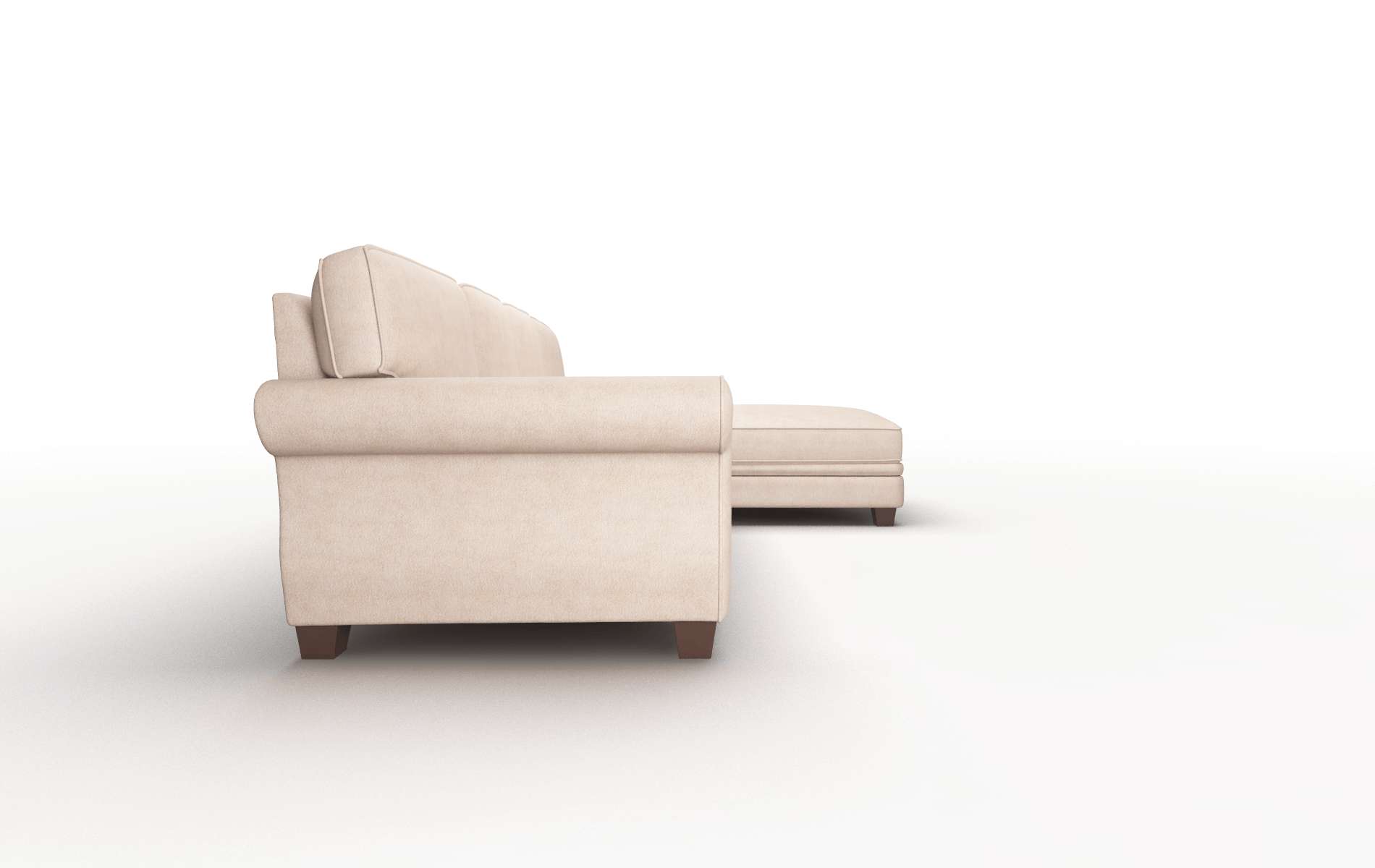 Rome Bella Pewter Panel espresso legs 3