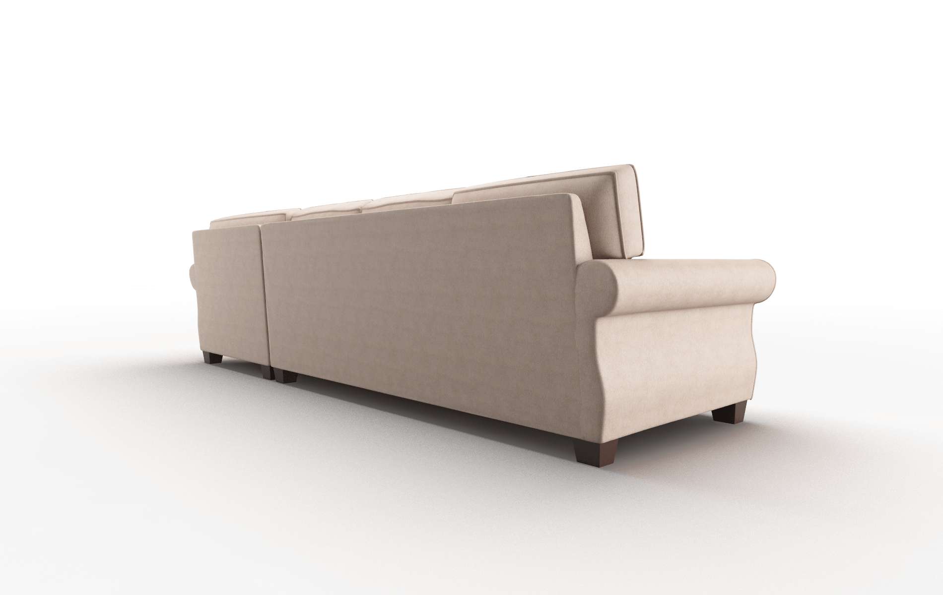 Rome Bella Pewter Panel espresso legs 5