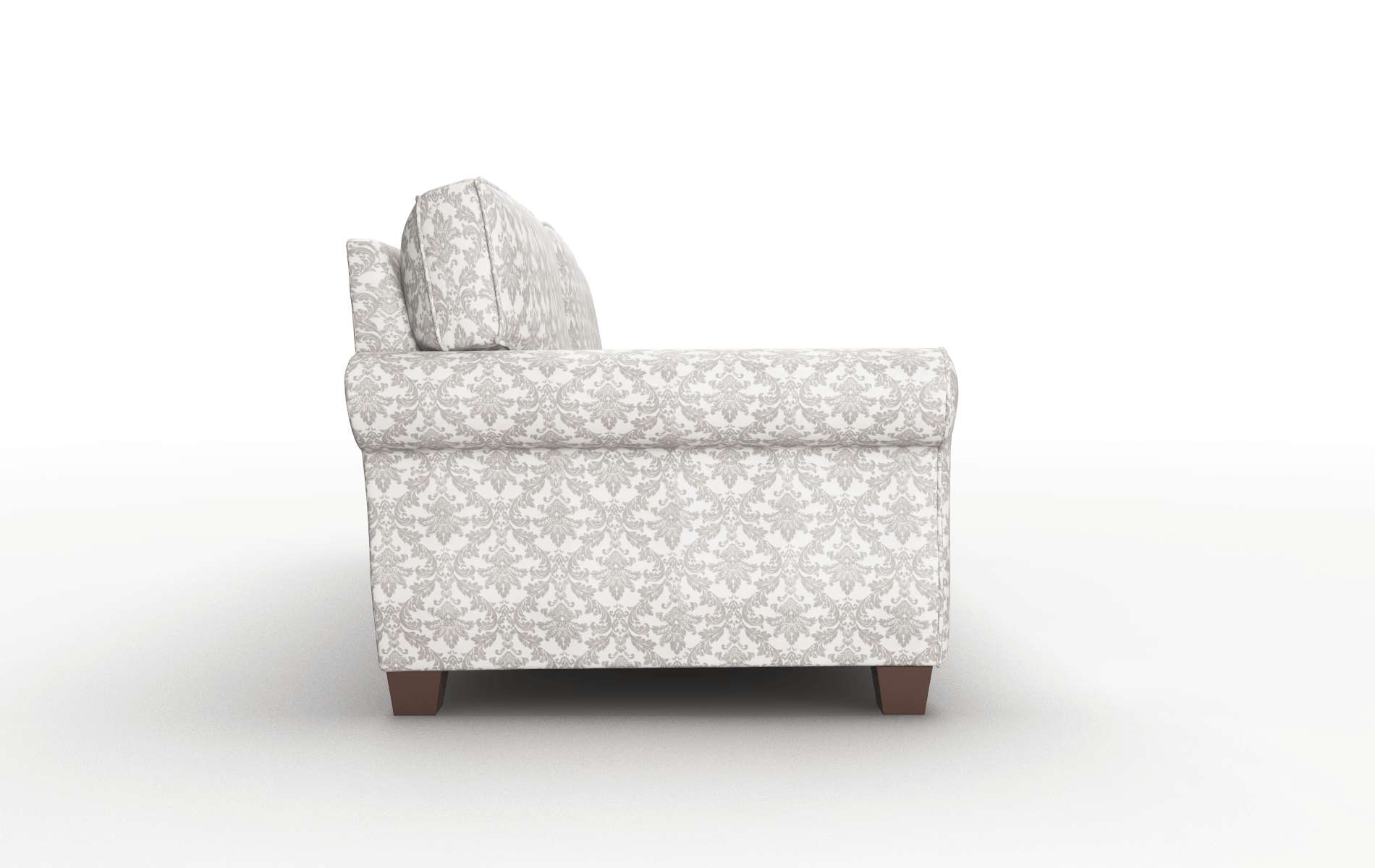 Rome Bergamo Dove Sofa espresso legs 3