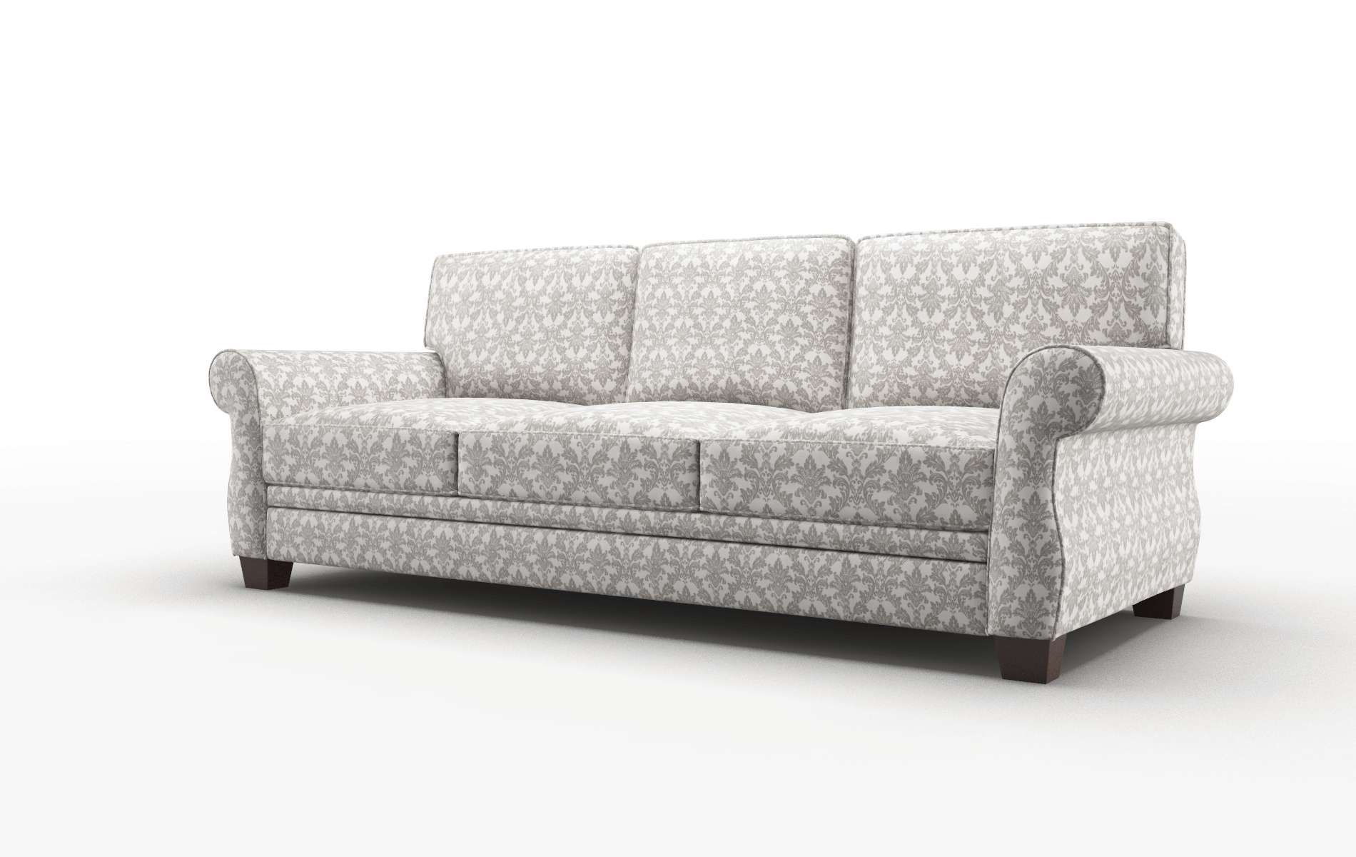 Rome Bergamo Dove Sofa espresso legs 4