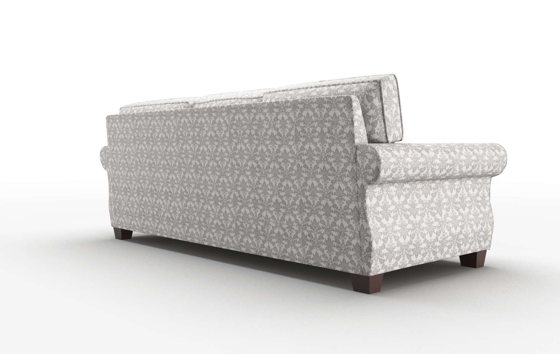 Rome Bergamo Dove Sofa espresso legs 5