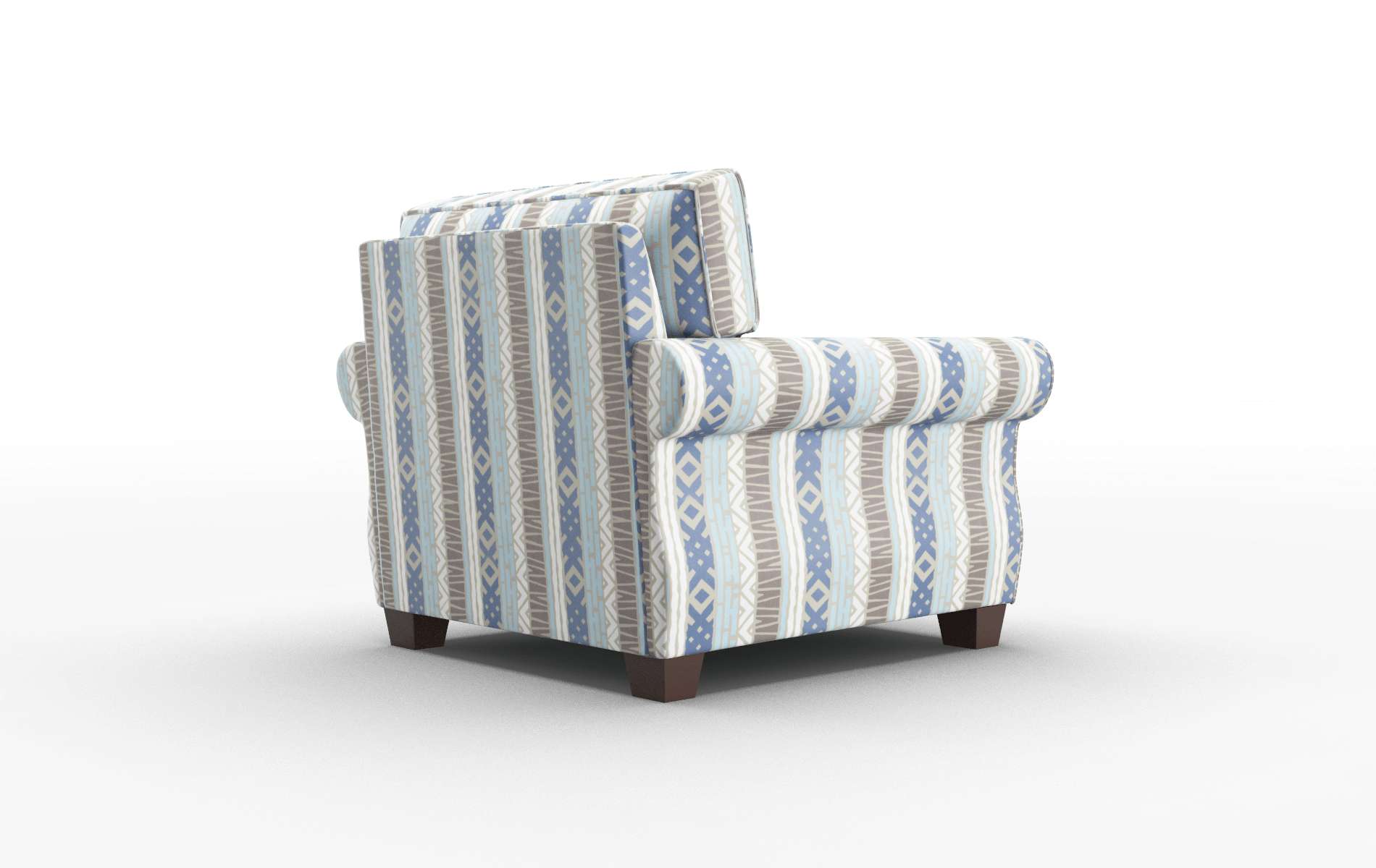 Rome Bodhi Indigo Chair espresso legs 5