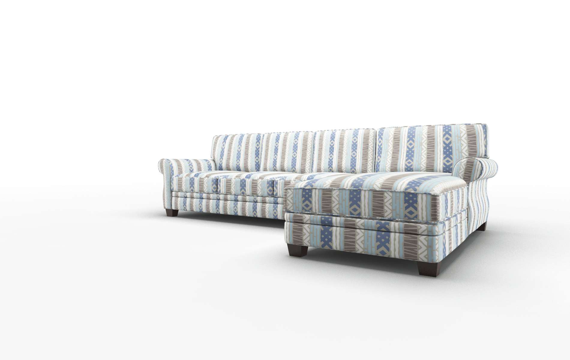 Rome Bodhi Indigo Panel espresso legs 4