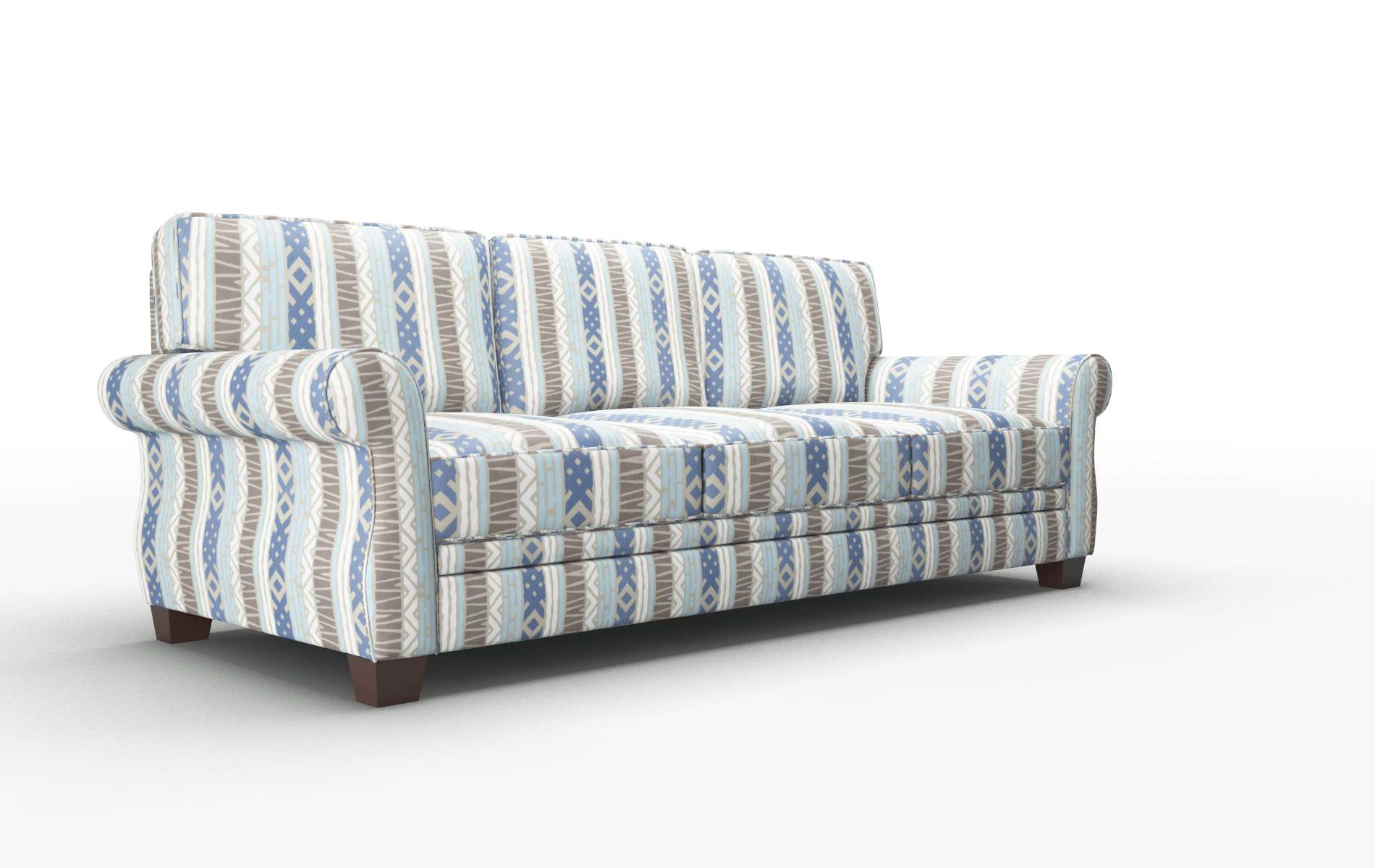 Rome Bodhi Indigo Sofa espresso legs 2