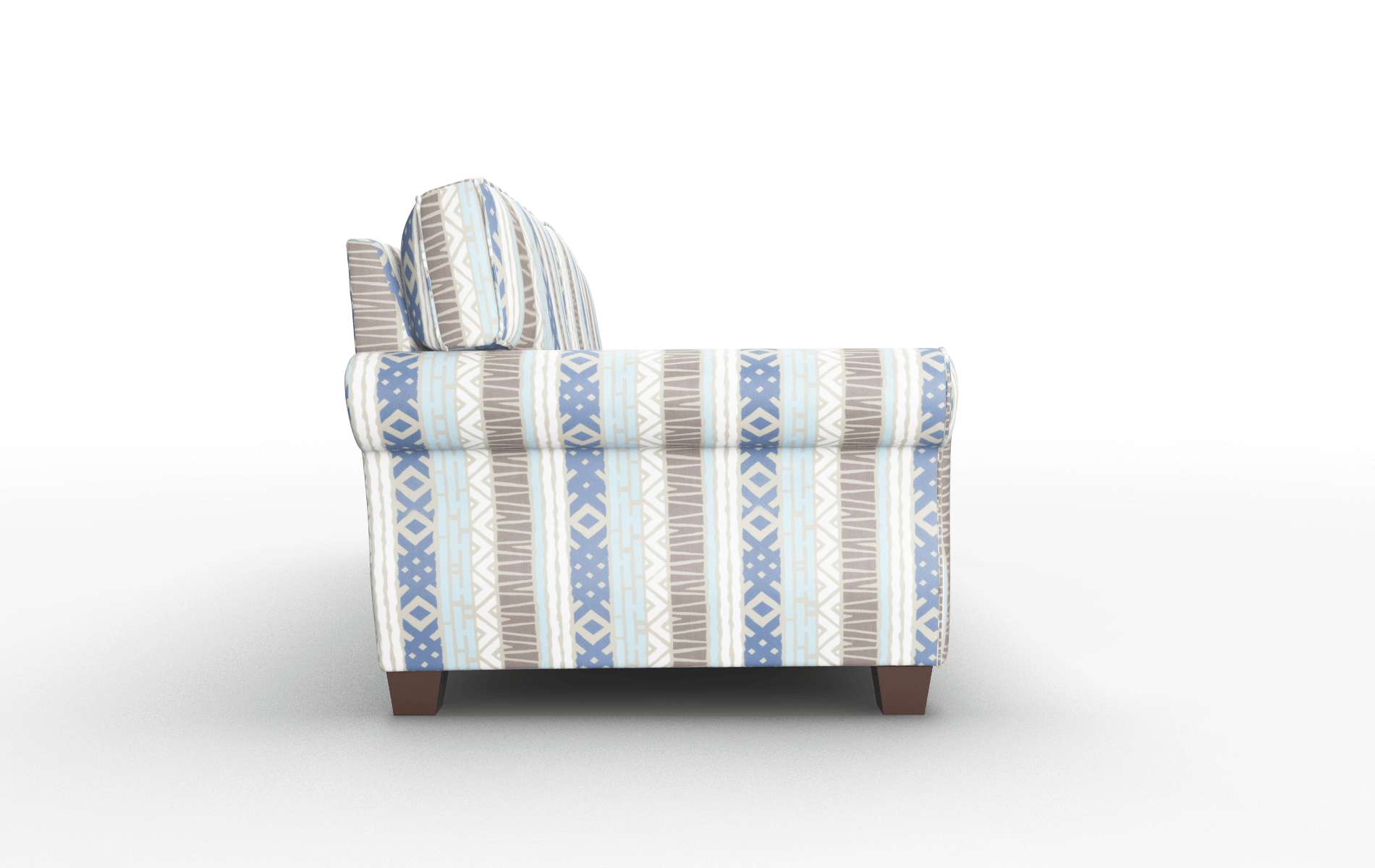 Rome Bodhi Indigo Sofa espresso legs 3