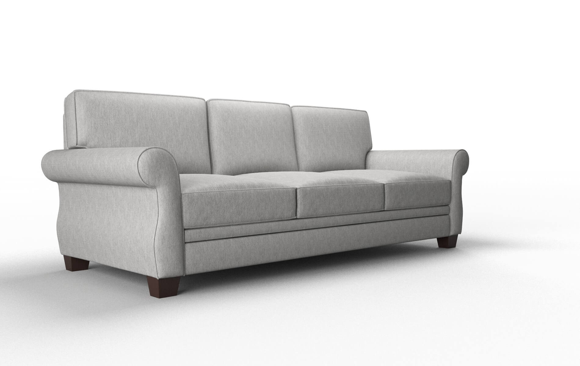 Rome Bungalow Graphite Sofa espresso legs 2