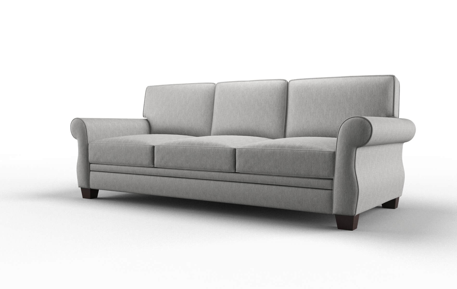 Rome Bungalow Graphite Sofa espresso legs 4