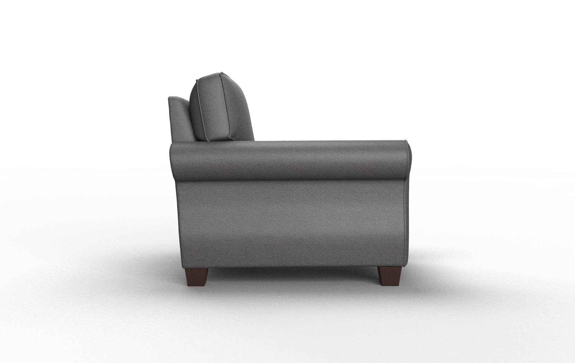 Rome Catalina Charcoal Chair espresso legs 3