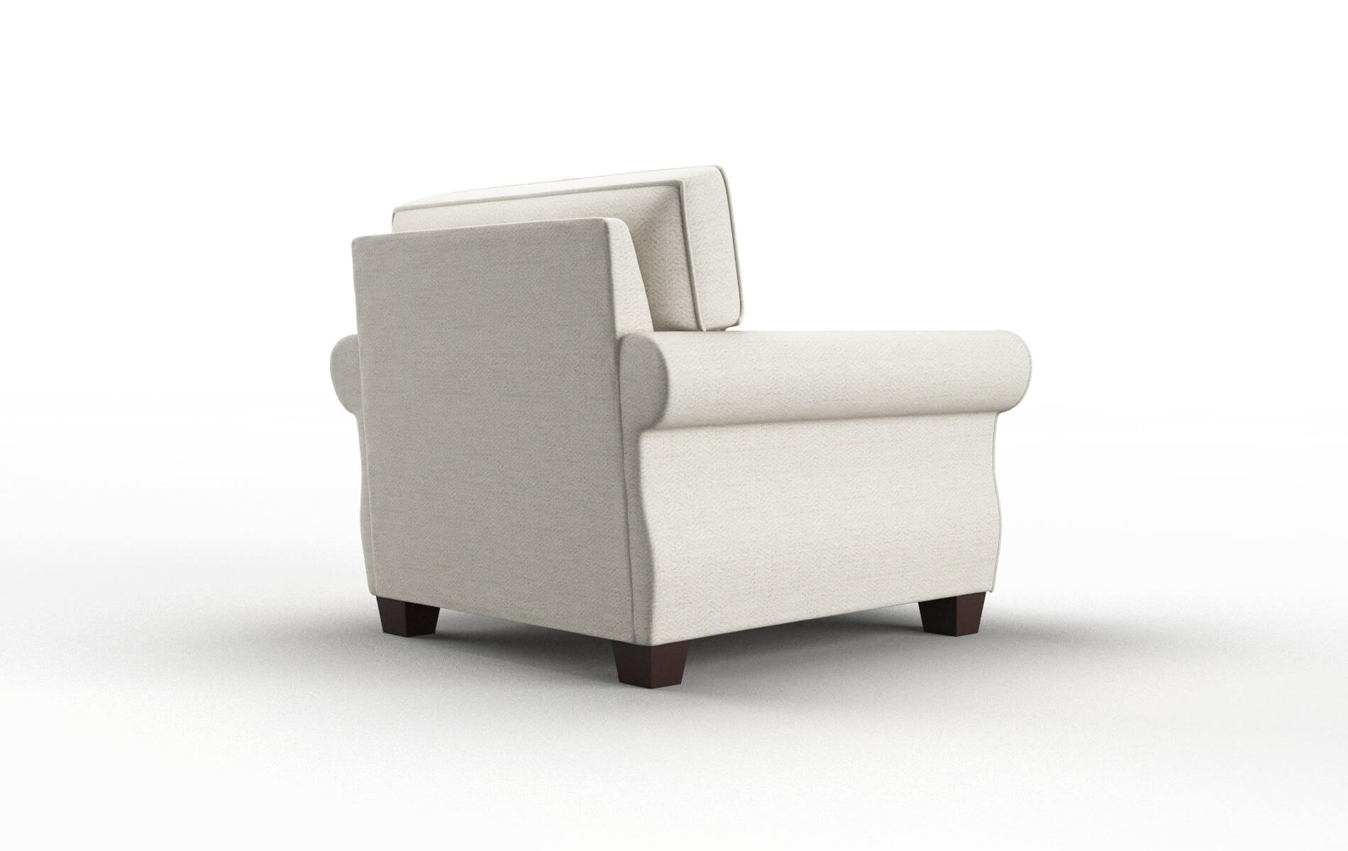 Rome Catalina Linen Chair espresso legs 5