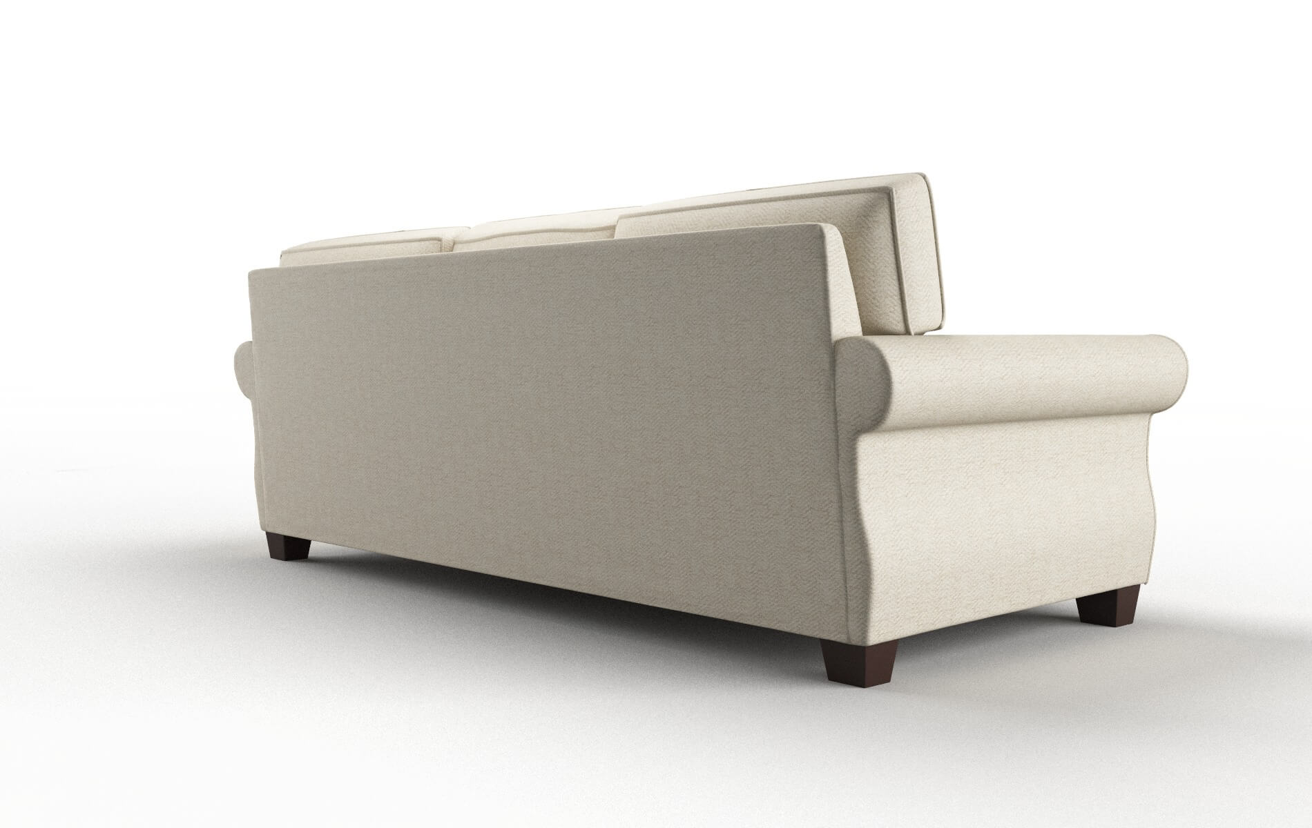 Rome Catalina Wheat Sofa espresso legs 5
