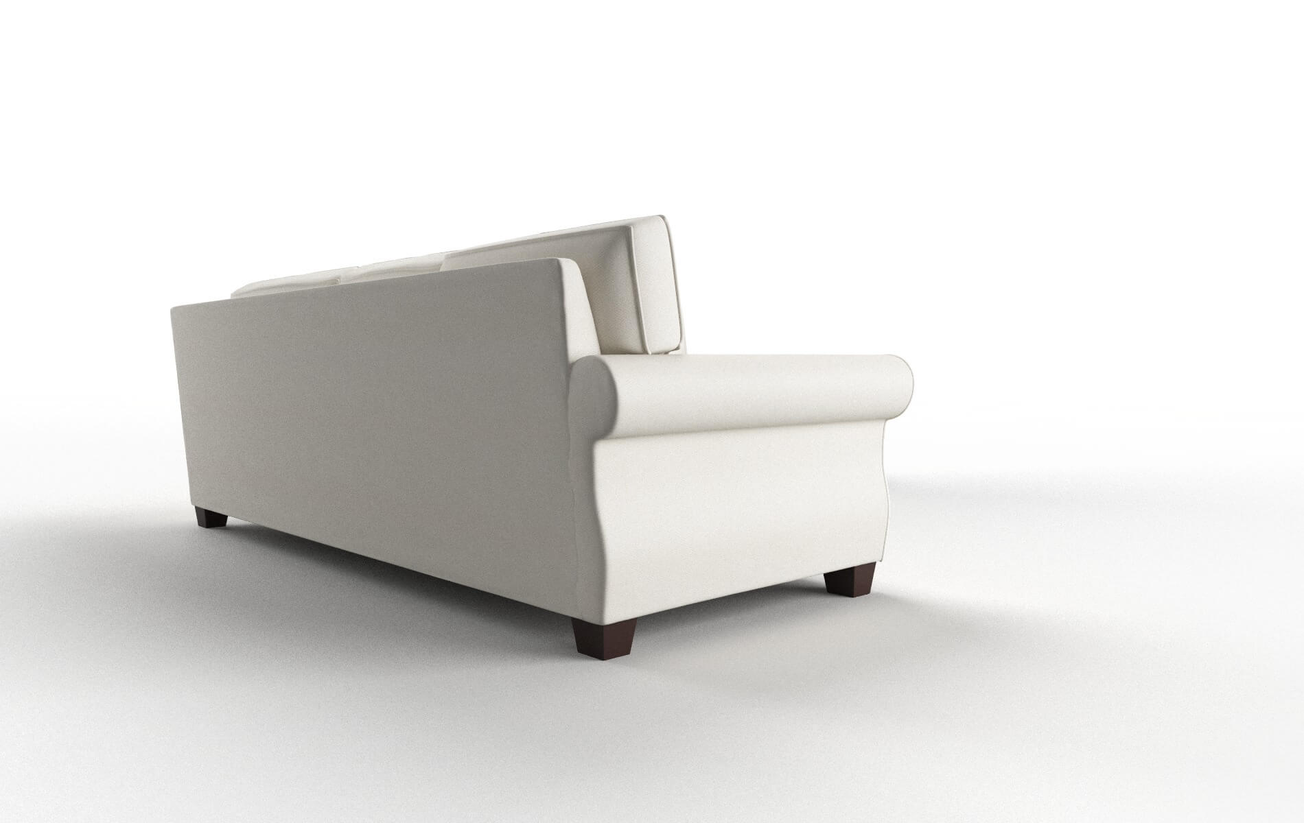 Rome Chance Bone Sectional espresso legs 3