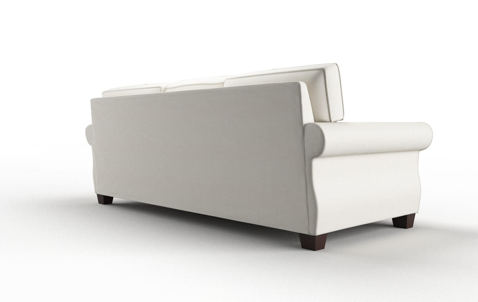 Rome Chance Bone Sofa espresso legs 5