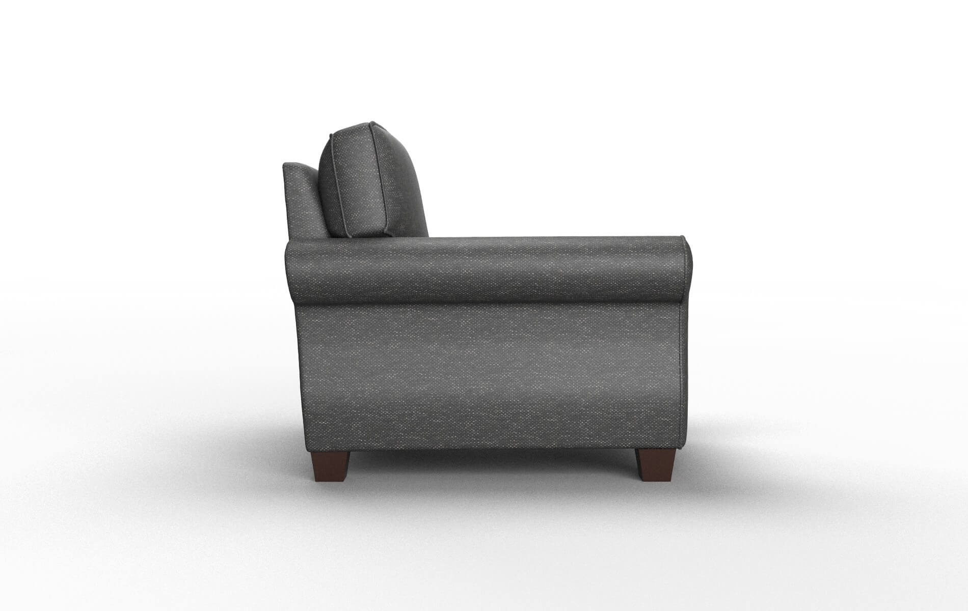 Rome Chance Denim Chair espresso legs 3