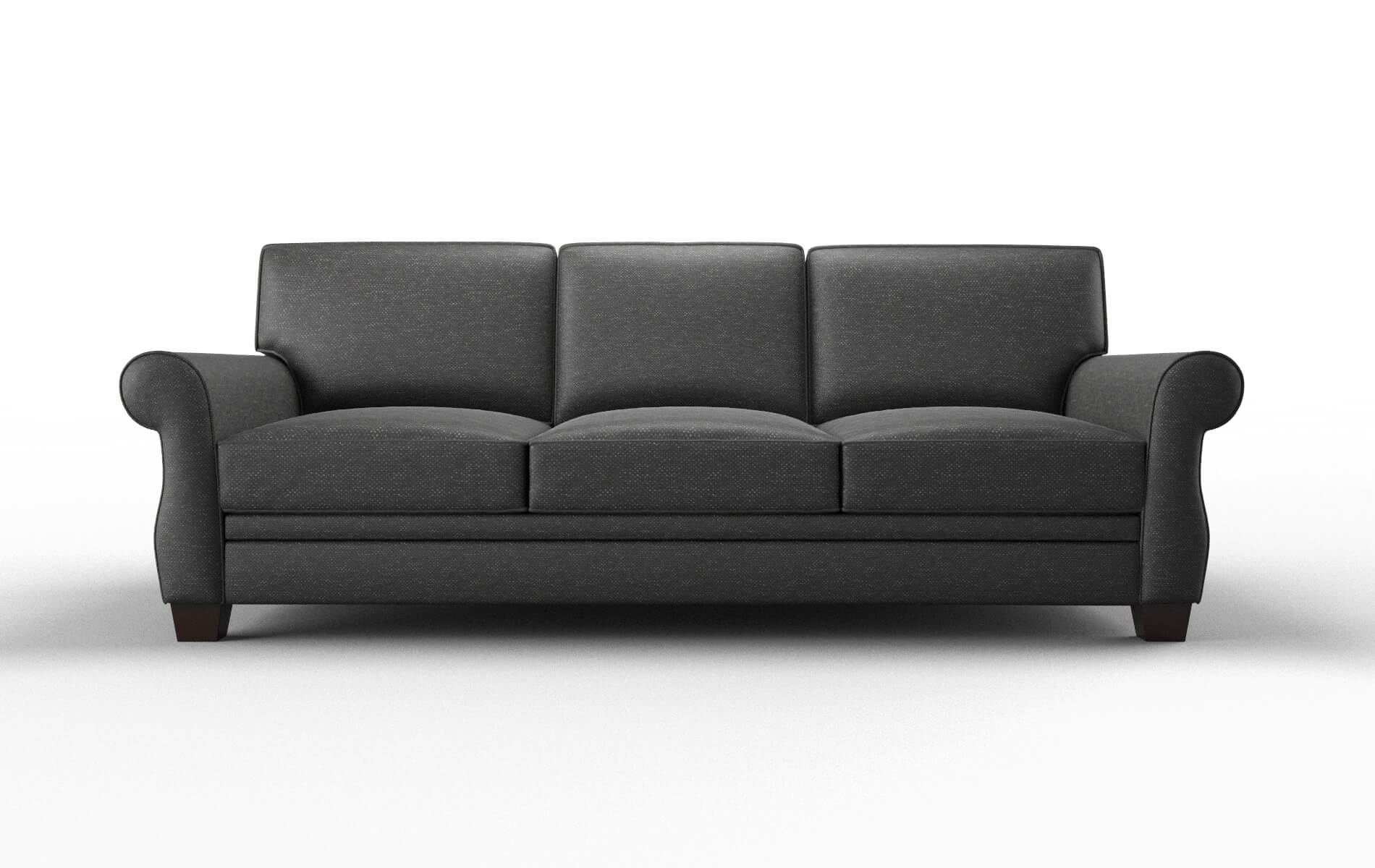 Rome Chance Denim Sofa espresso legs 1