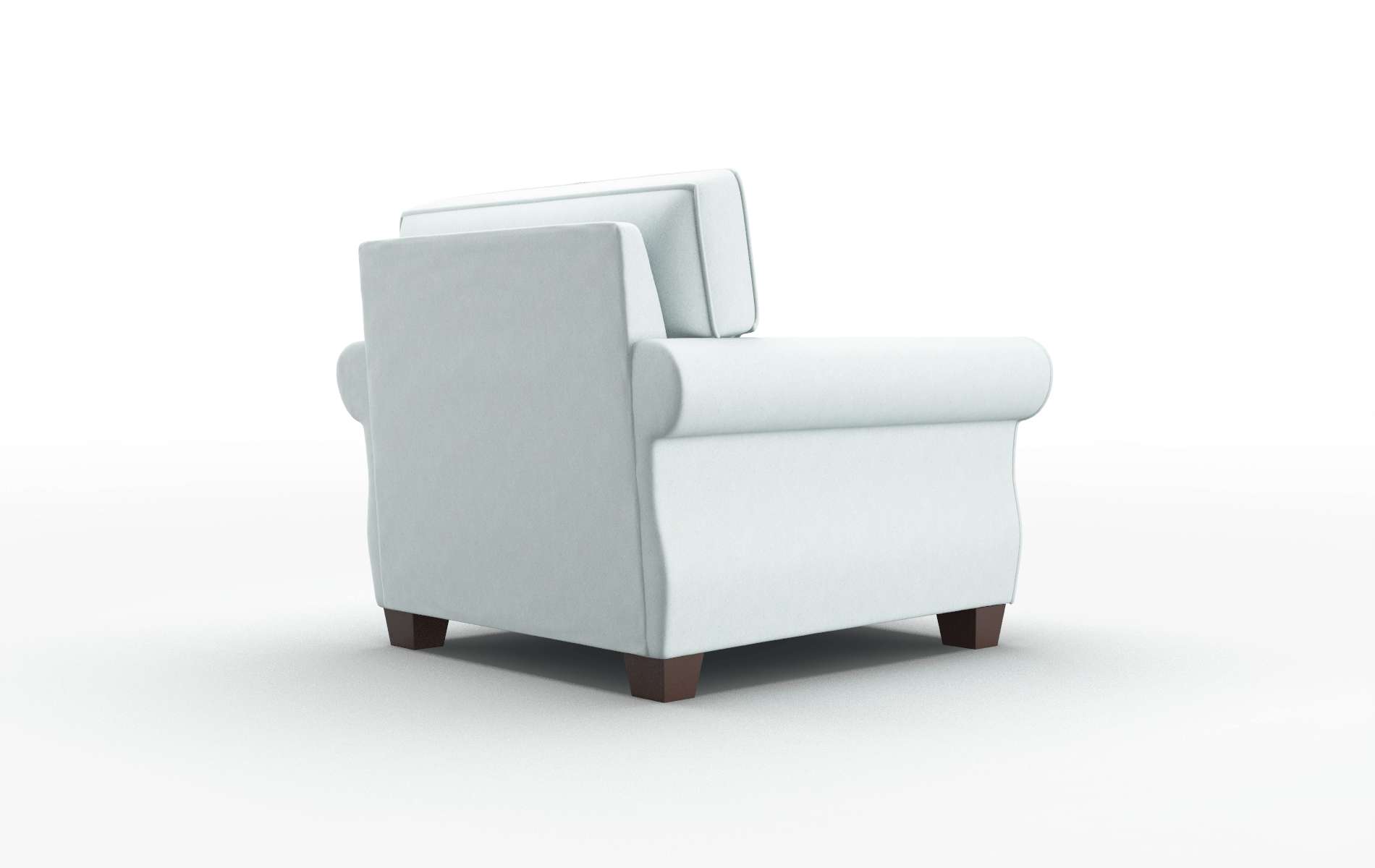 Rome Clyde Cornflower Chair espresso legs 5