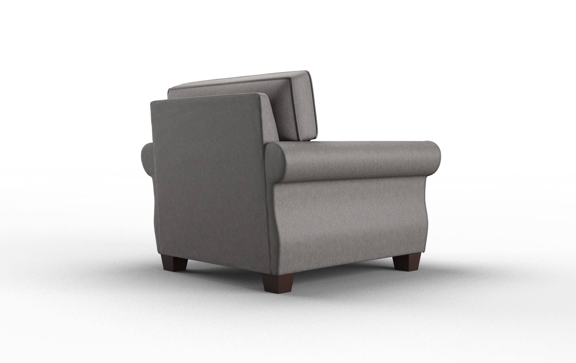 Rome Cosmo Charcoal Chair espresso legs 5