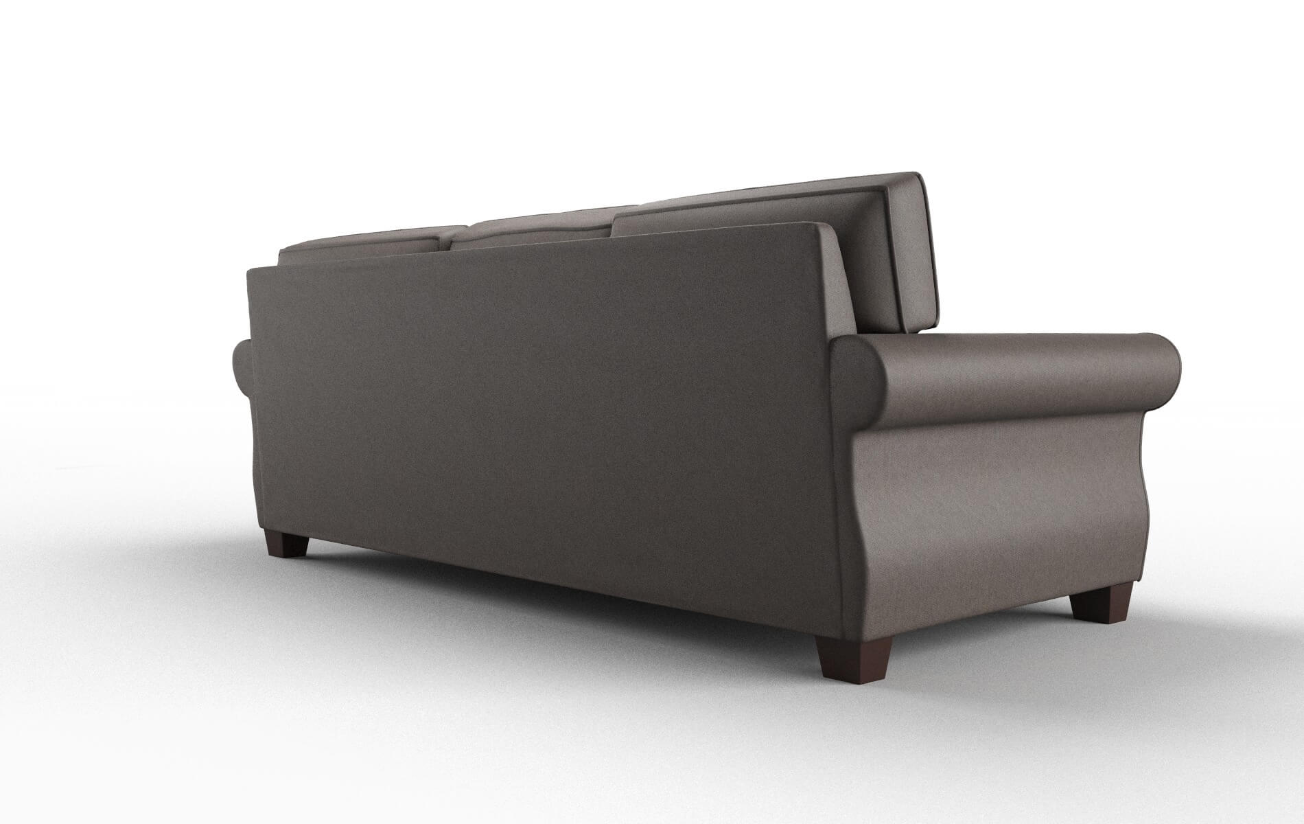 Rome Cosmo Chocolate Sofa espresso legs 5