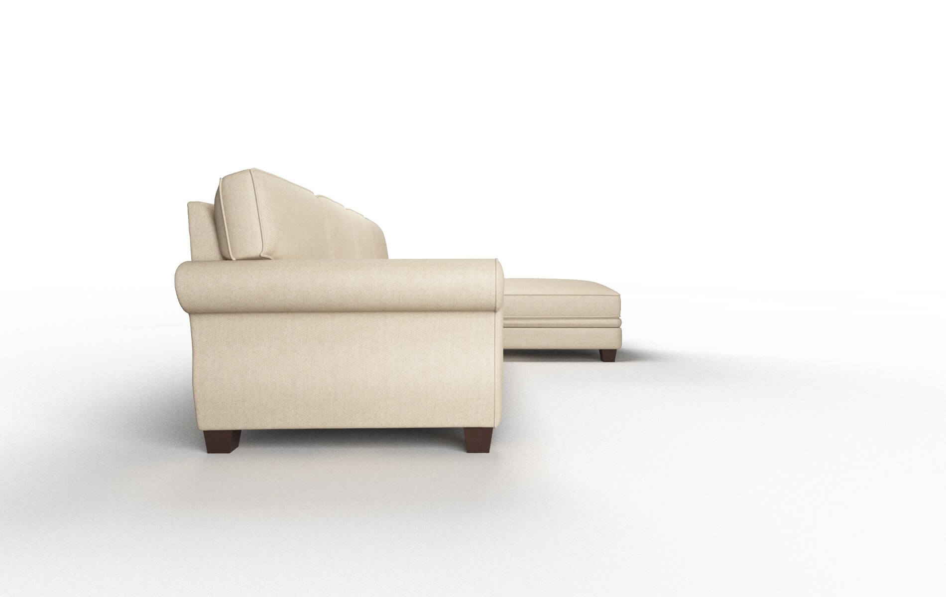 Rome Cosmo Fawn Panel espresso legs 3