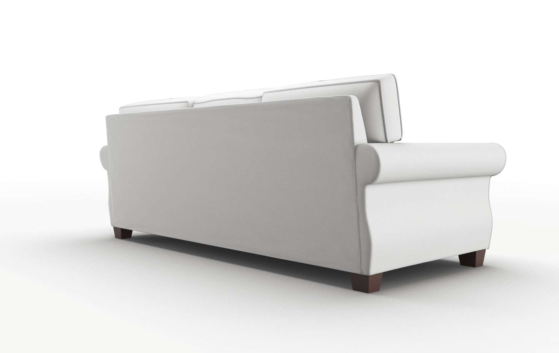 Rome Dawson Platinum Sofa espresso legs 5