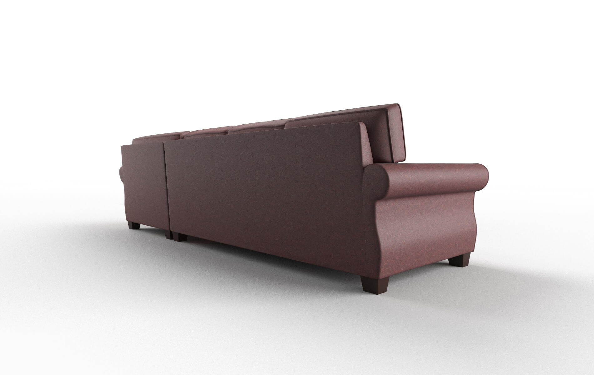 Rome Derby Berry Panel espresso legs 5