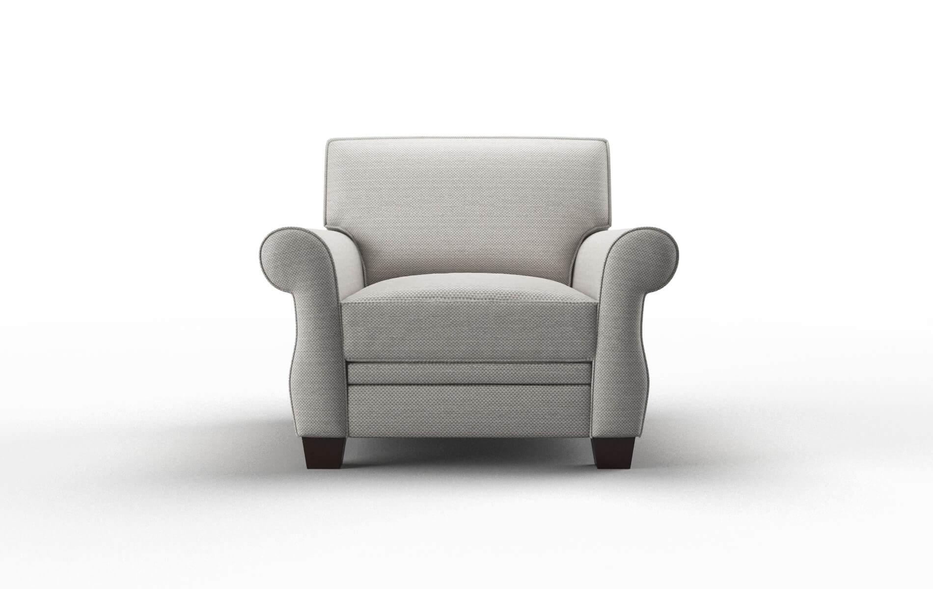 Rome Derby Grey Chair espresso legs 1