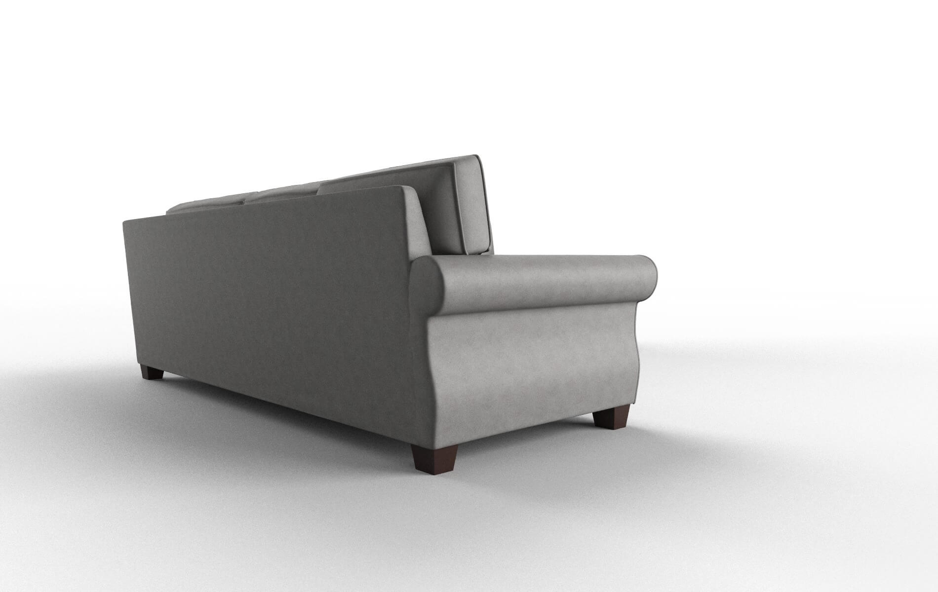Rome Dream_d Charcoal Sectional espresso legs 3