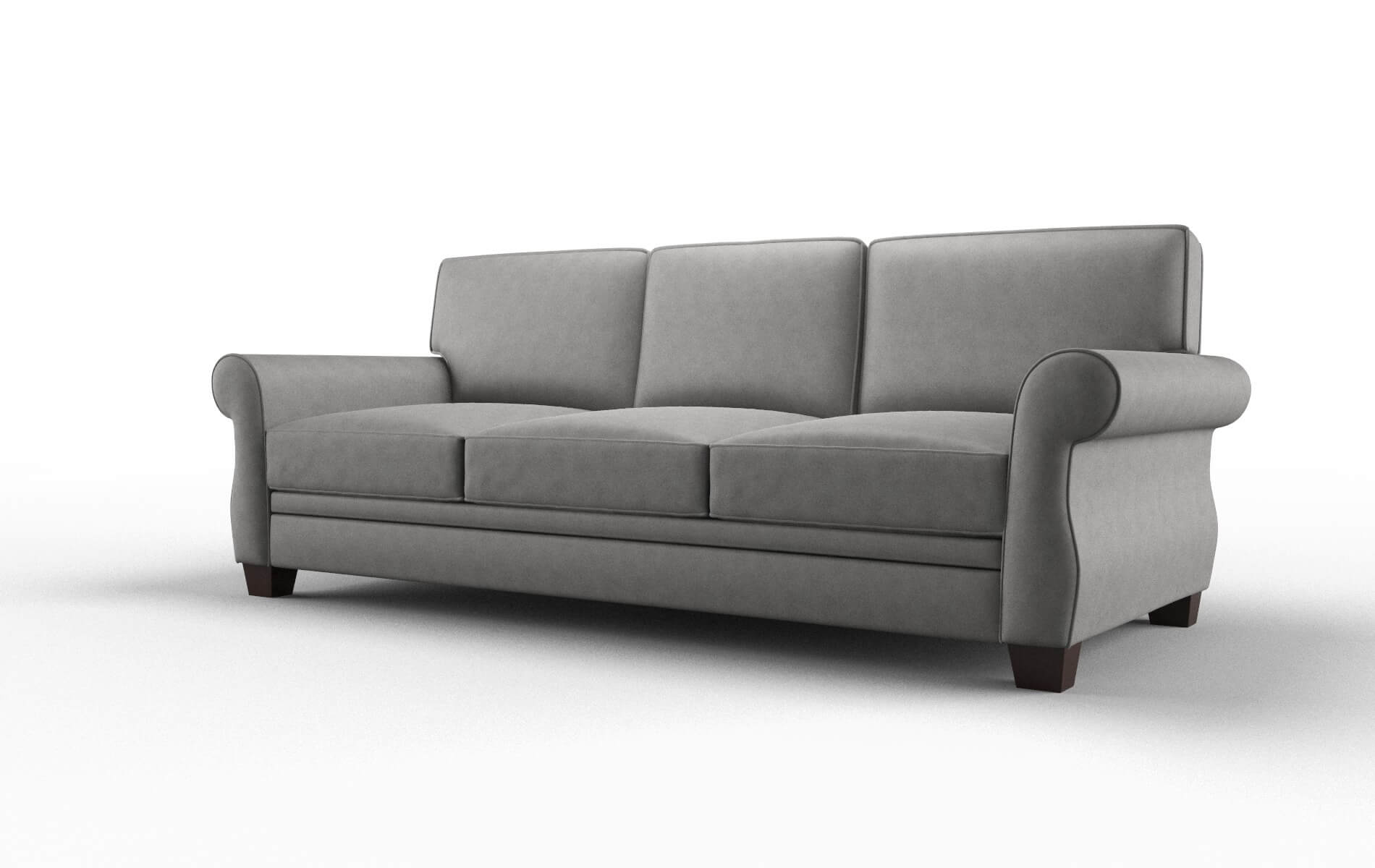 Rome Dream_d Charcoal Sofa espresso legs 4
