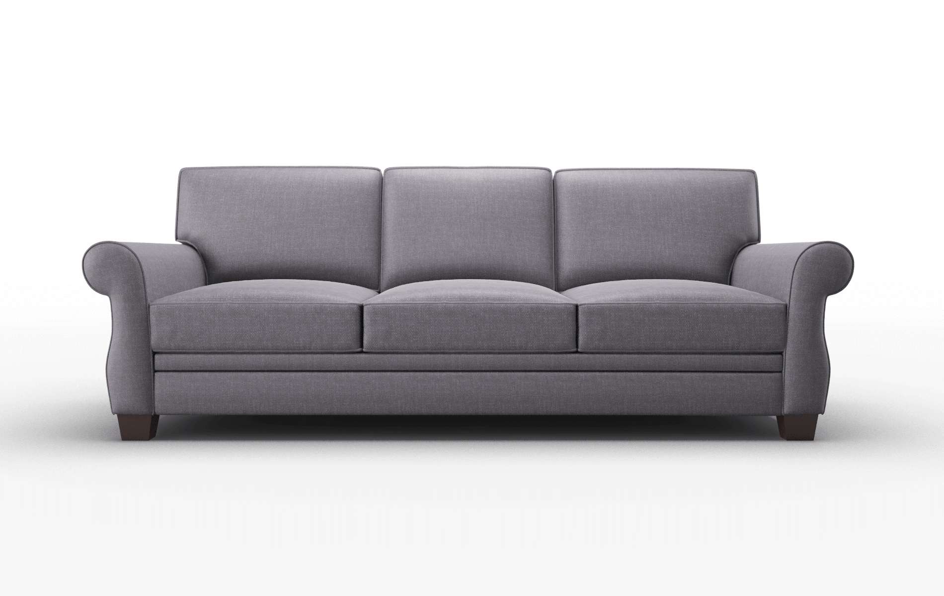 Rome Durham Ink Sofa espresso legs