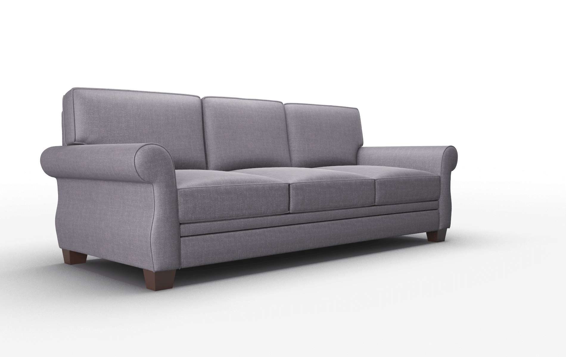 Rome Durham Ink Sofa espresso legs 2