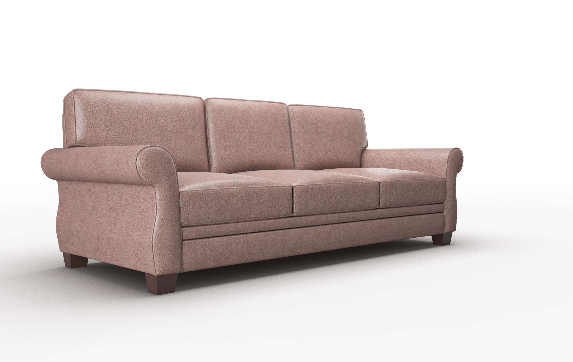 Rome Ford Brown Sofa espresso legs 2