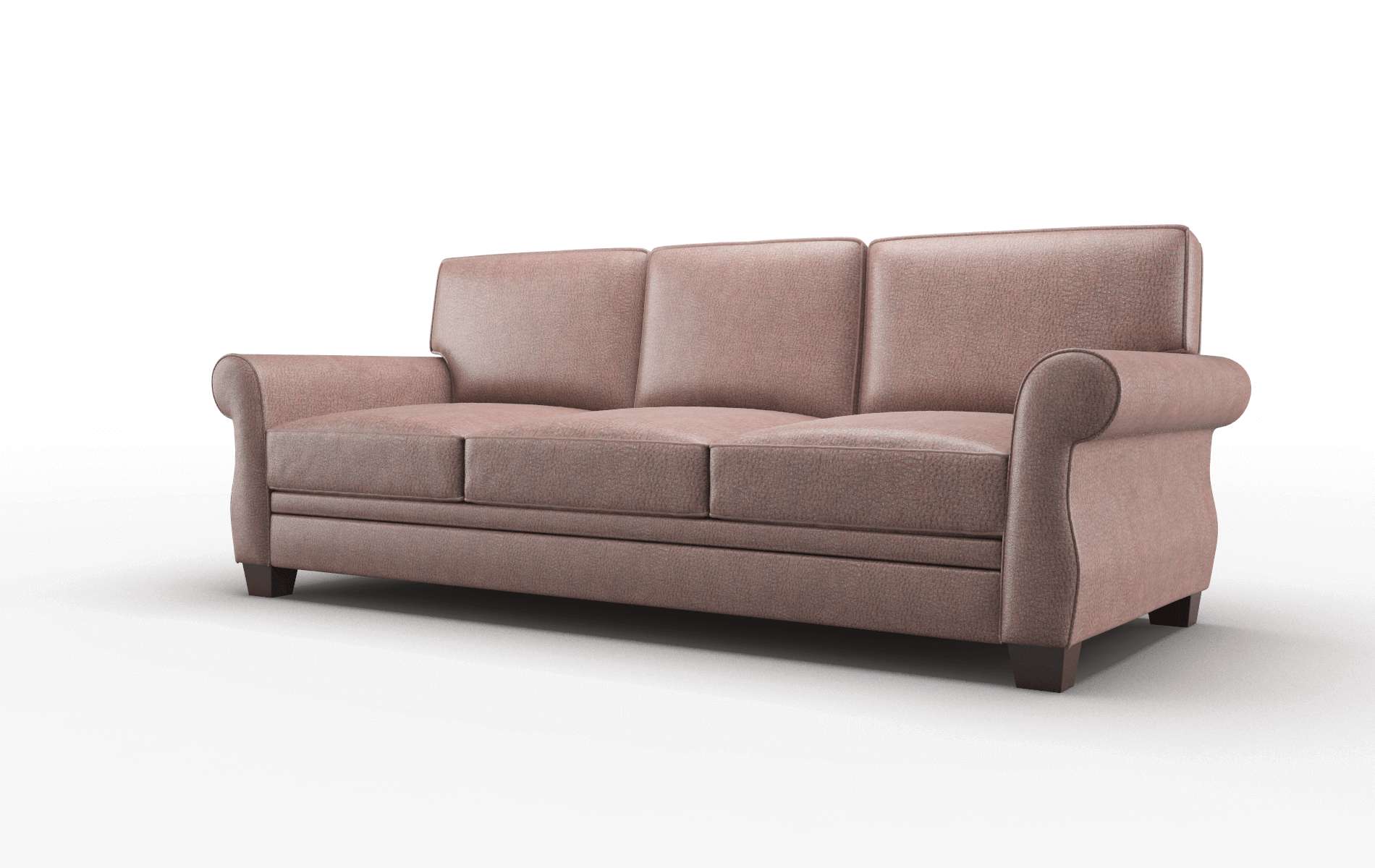 Rome Ford Brown Sofa espresso legs 4