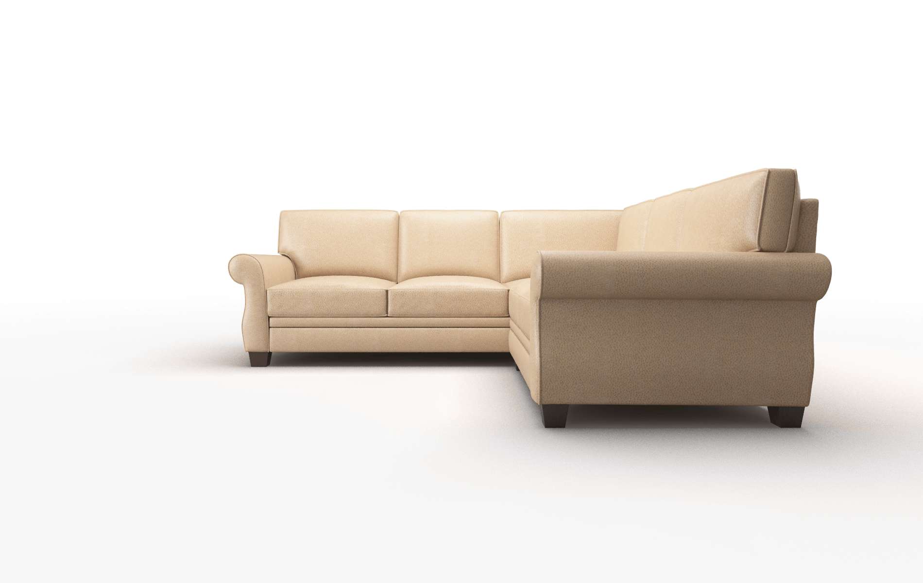 Rome Ford Dune Sectional espresso legs 5